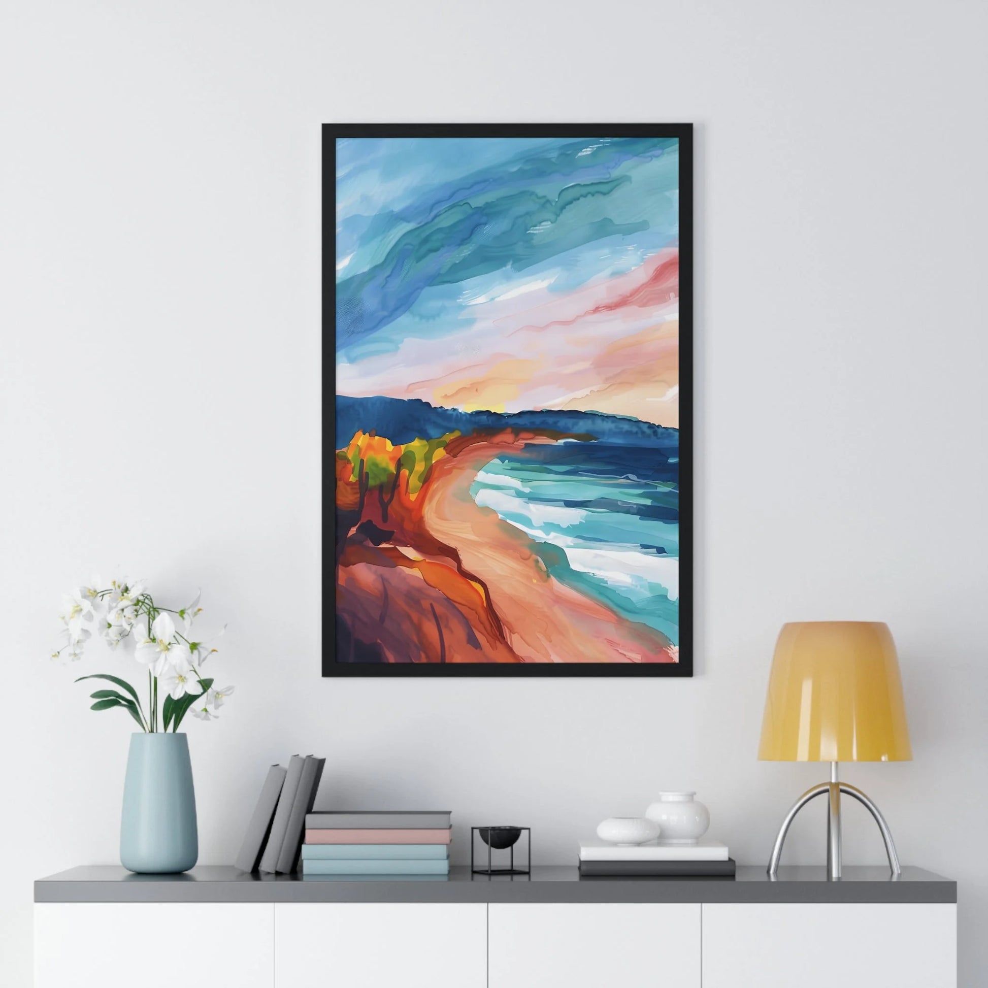 Buy The Best By Artsulli x Color Printify - Vertical Framed Poster - 2025