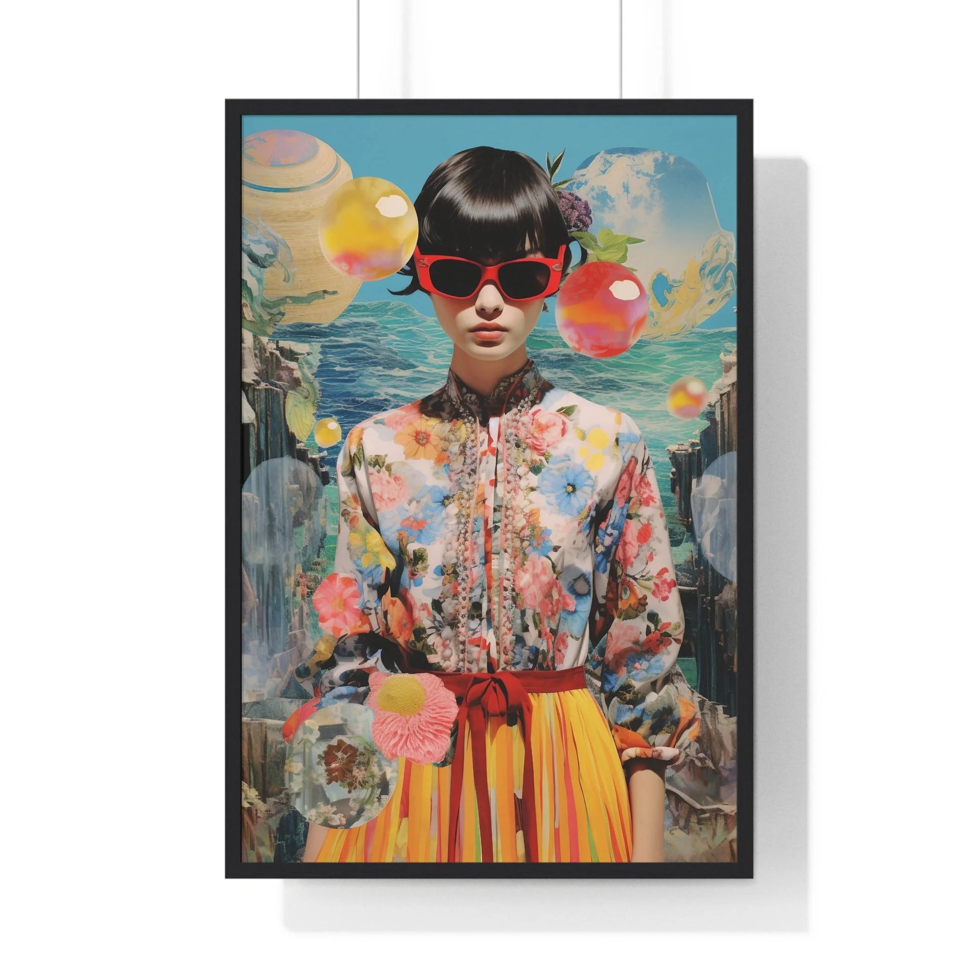 Buy The Best By Artsulli x Color Printify - Vertical Framed Poster - 2025
