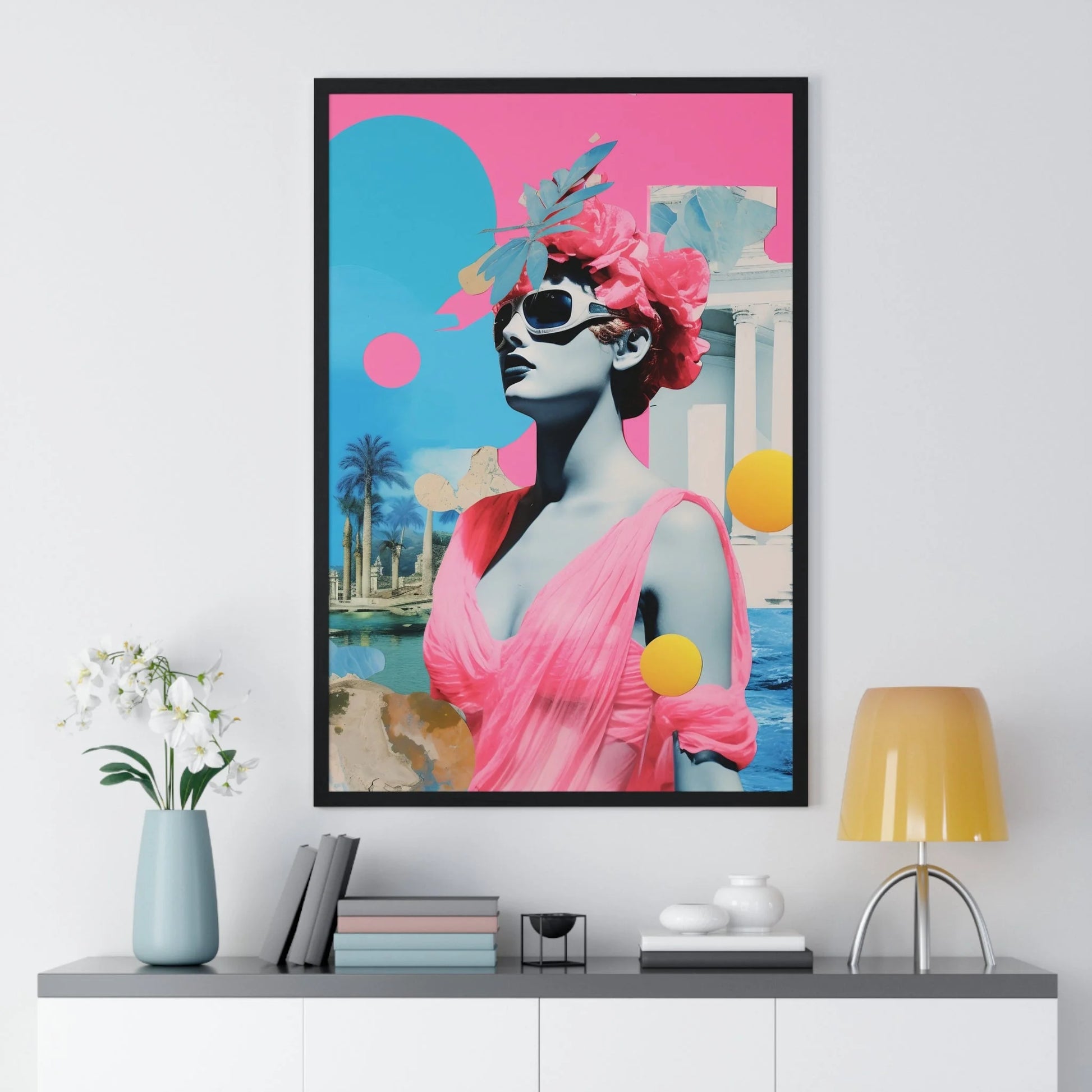 Buy The Best By Artsulli x Color Printify - Vertical Framed Poster - 2025