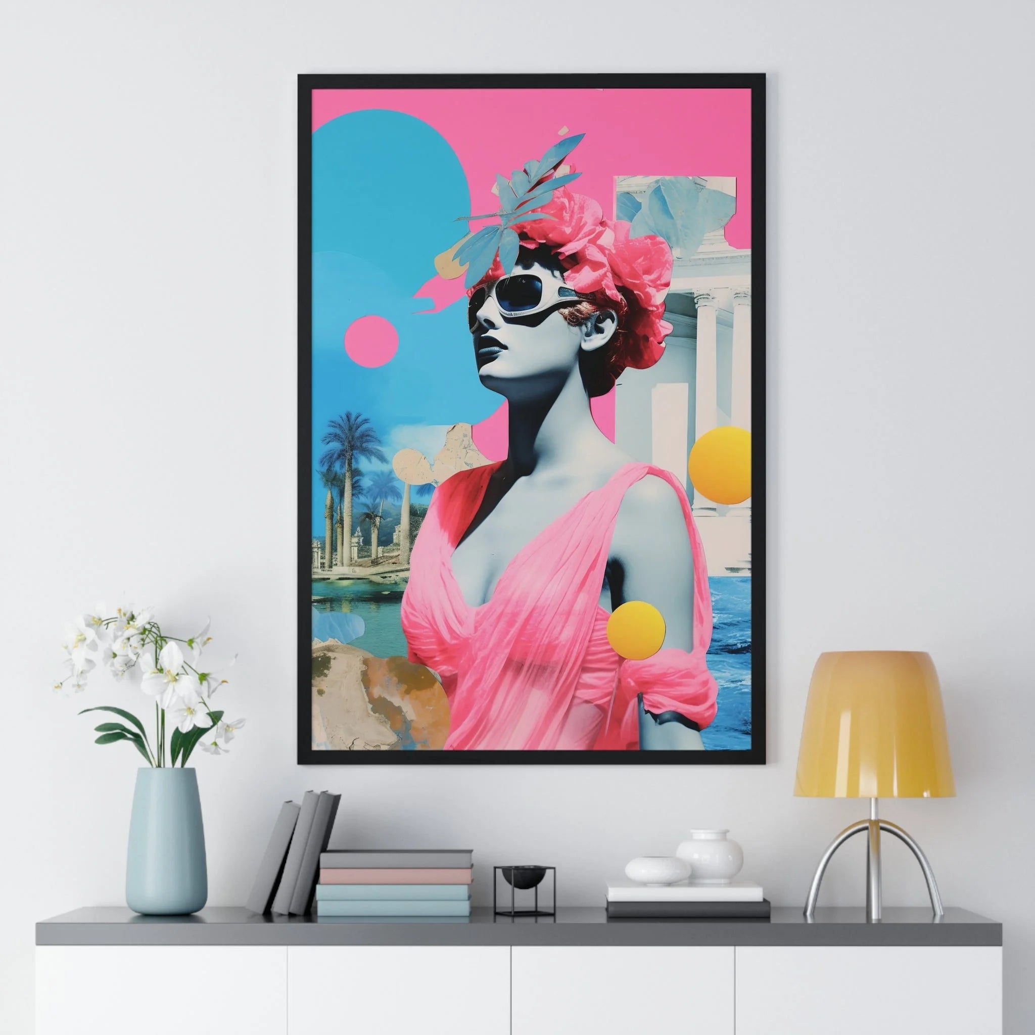 Buy The Best By Artsulli x Color Printify - Vertical Framed Poster - 2025