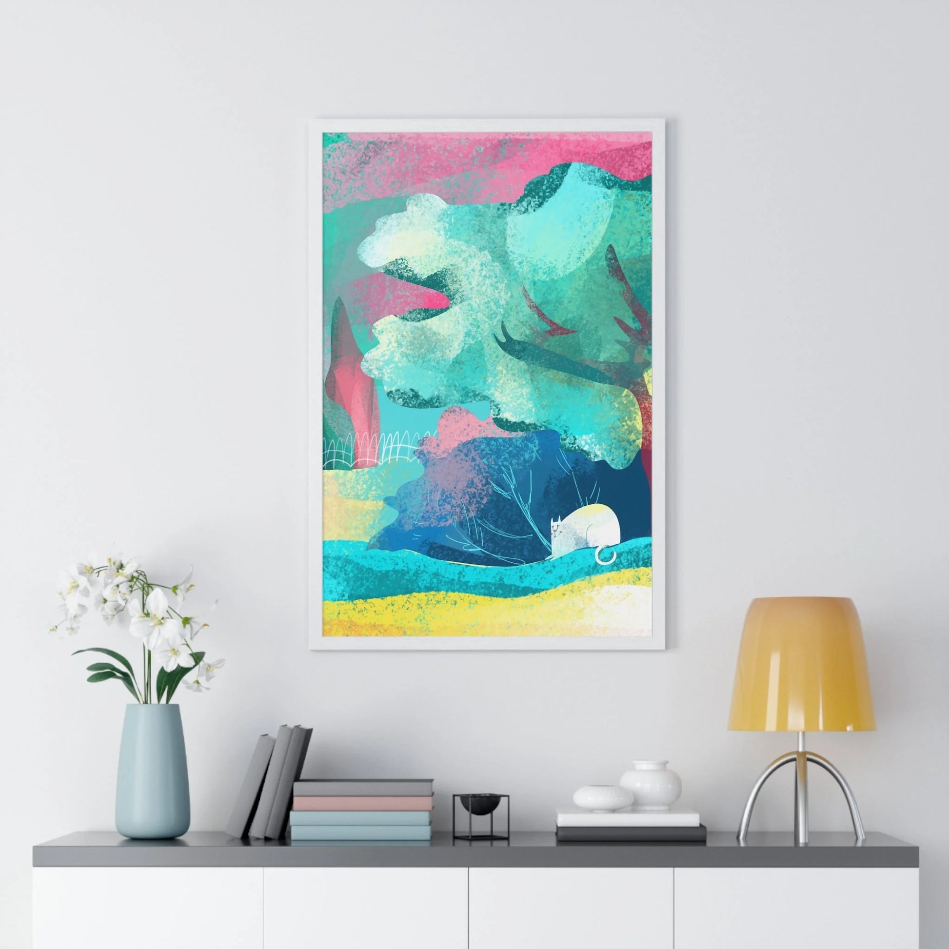 Buy The Best By Artsulli x Color Printify - Vertical Framed Poster - 2025