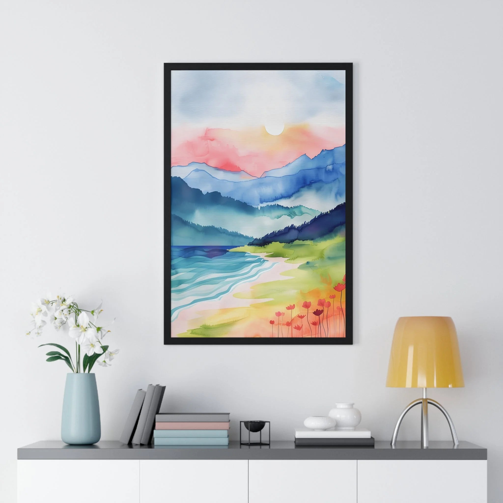 Buy The Best By Artsulli x Color Printify - Vertical Framed Poster - 2025