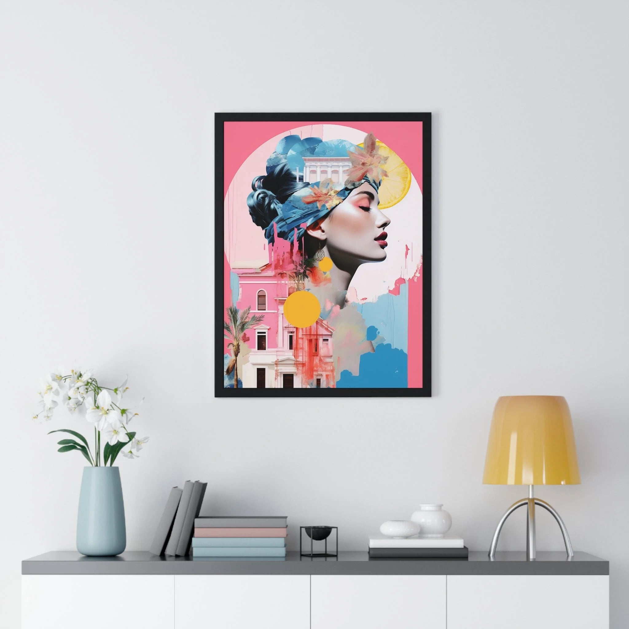 Buy The Best By Artsulli x Color Printify - Vertical Framed Poster - 2025