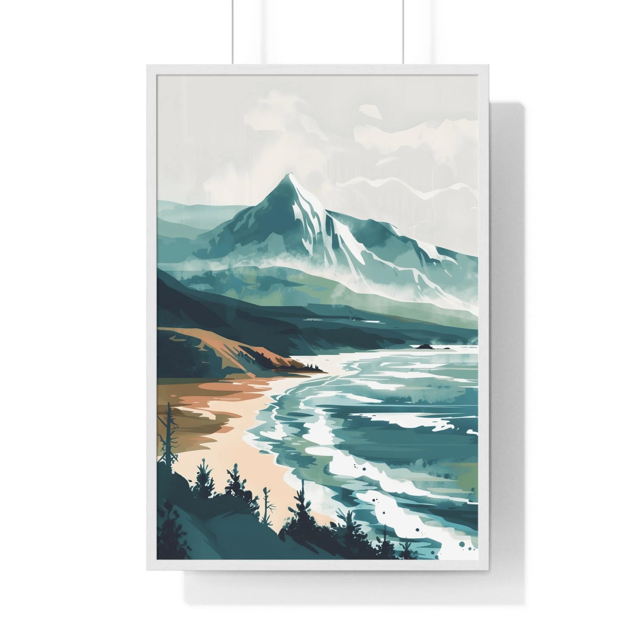 Buy The Best By Artsulli x Color Printify - Vertical Framed Poster - 2025