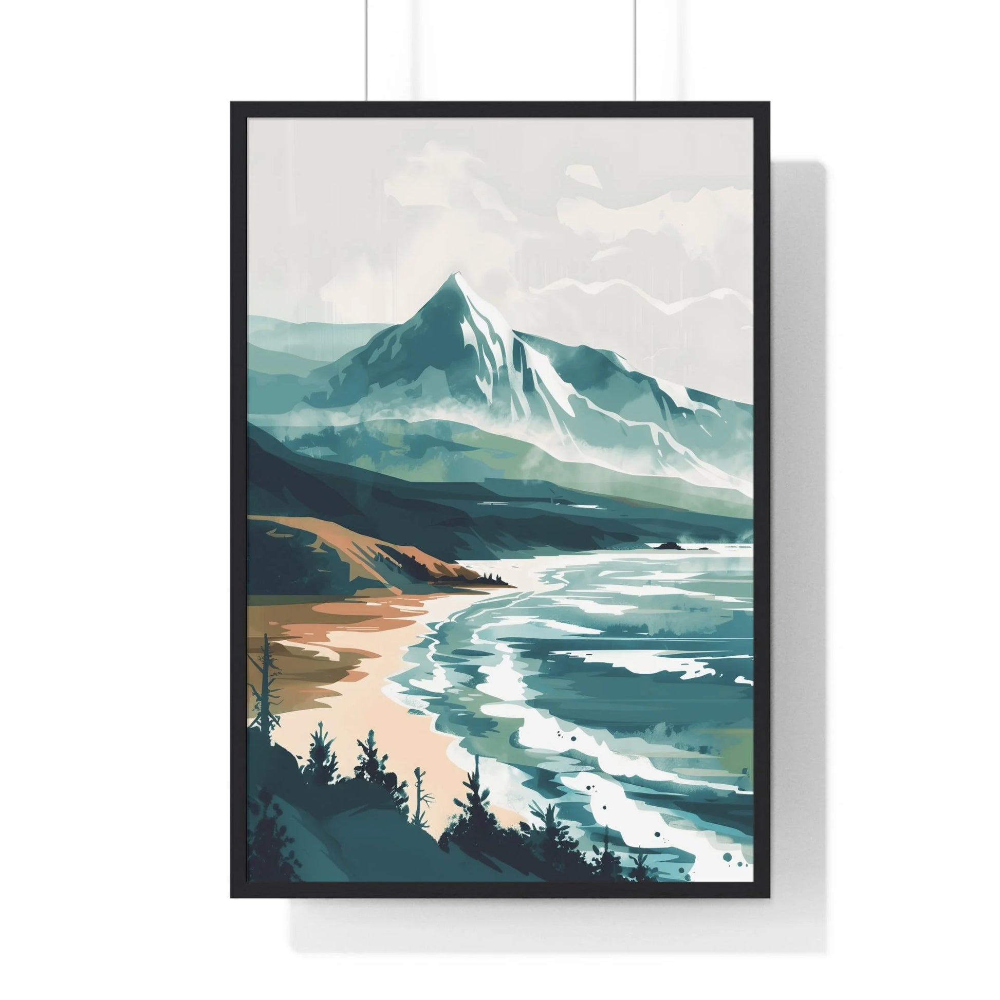 Buy The Best By Artsulli x Color Printify - Vertical Framed Poster - 2025