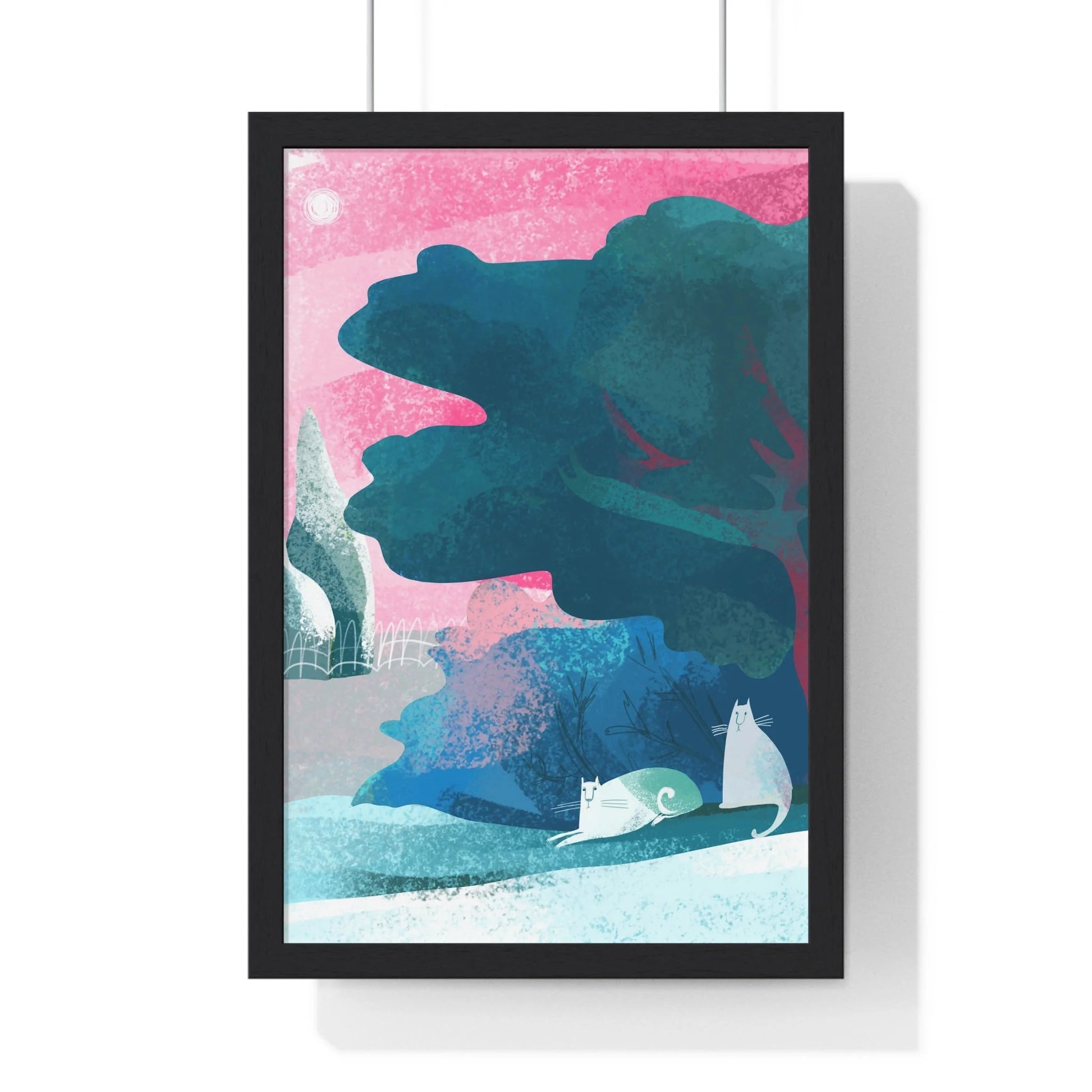 Buy The Best By Artsulli x Color Printify - Vertical Framed Poster - 2025