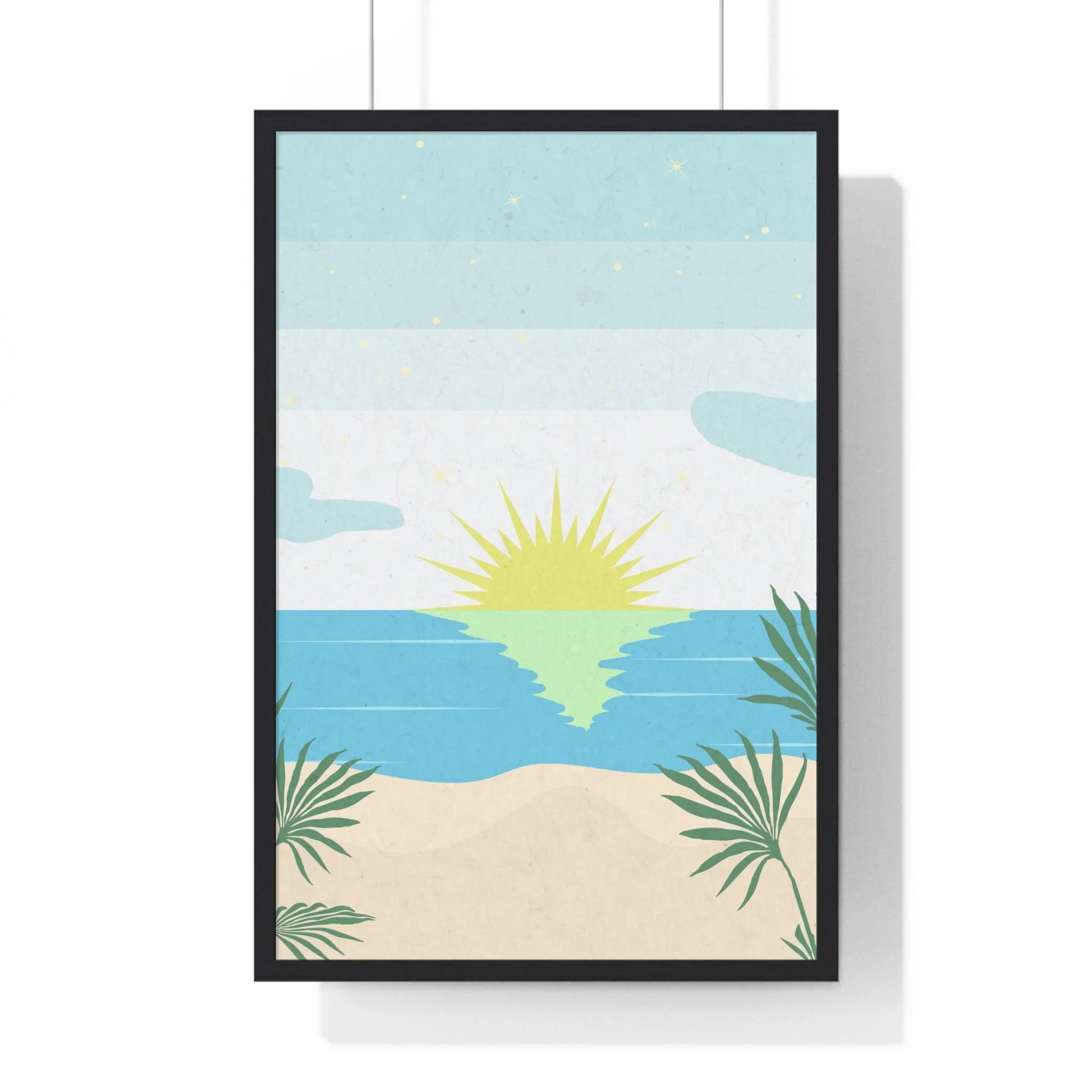 Buy The Best By Artsulli x Color Printify - Vertical Framed Poster - 2025