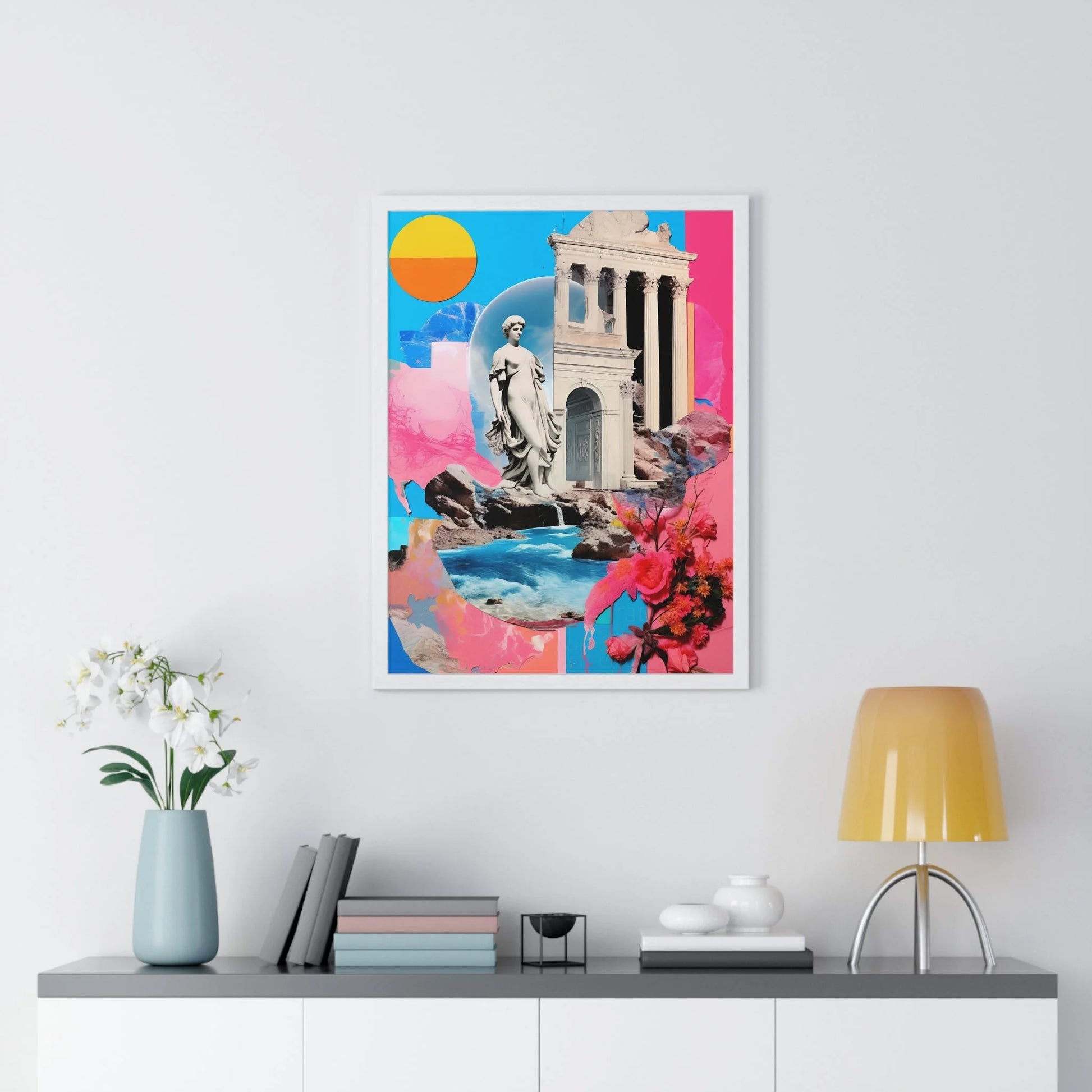 Buy The Best By Artsulli x Color Printify - Vertical Framed Poster - 2025