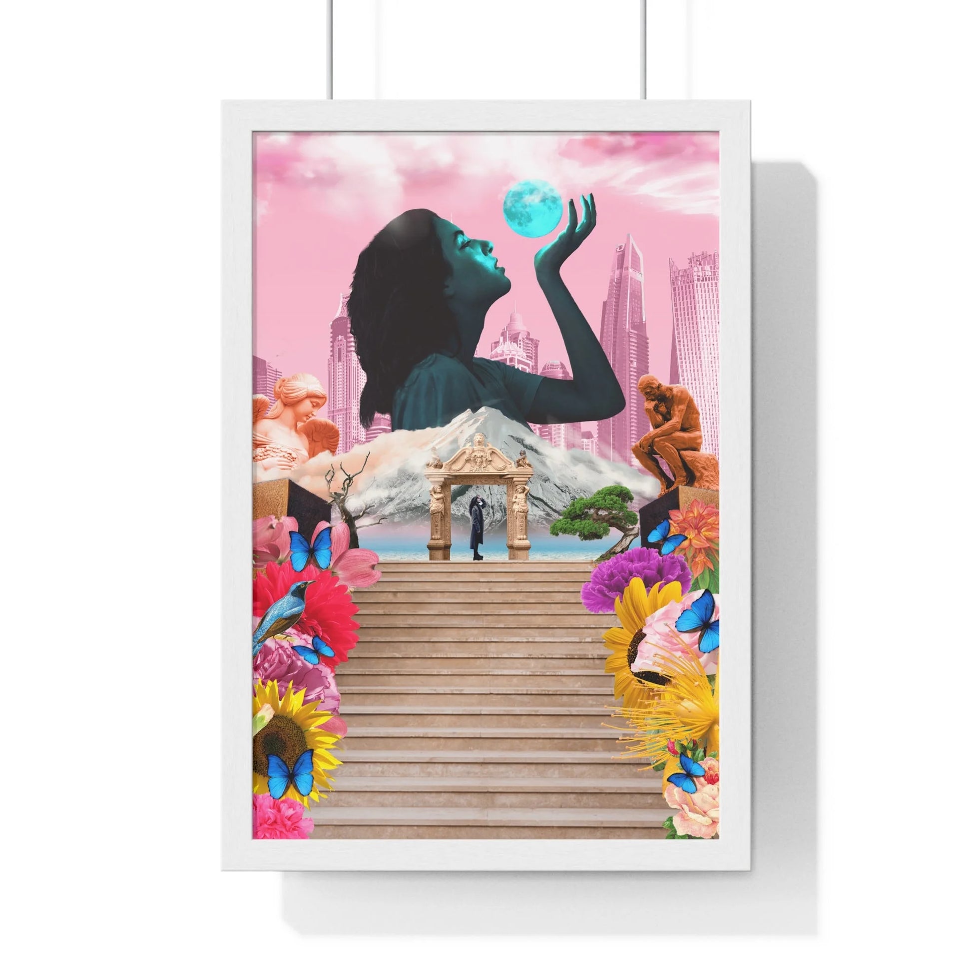 Buy The Best By Artsulli x Color Printify - Vertical Framed Poster - 2025