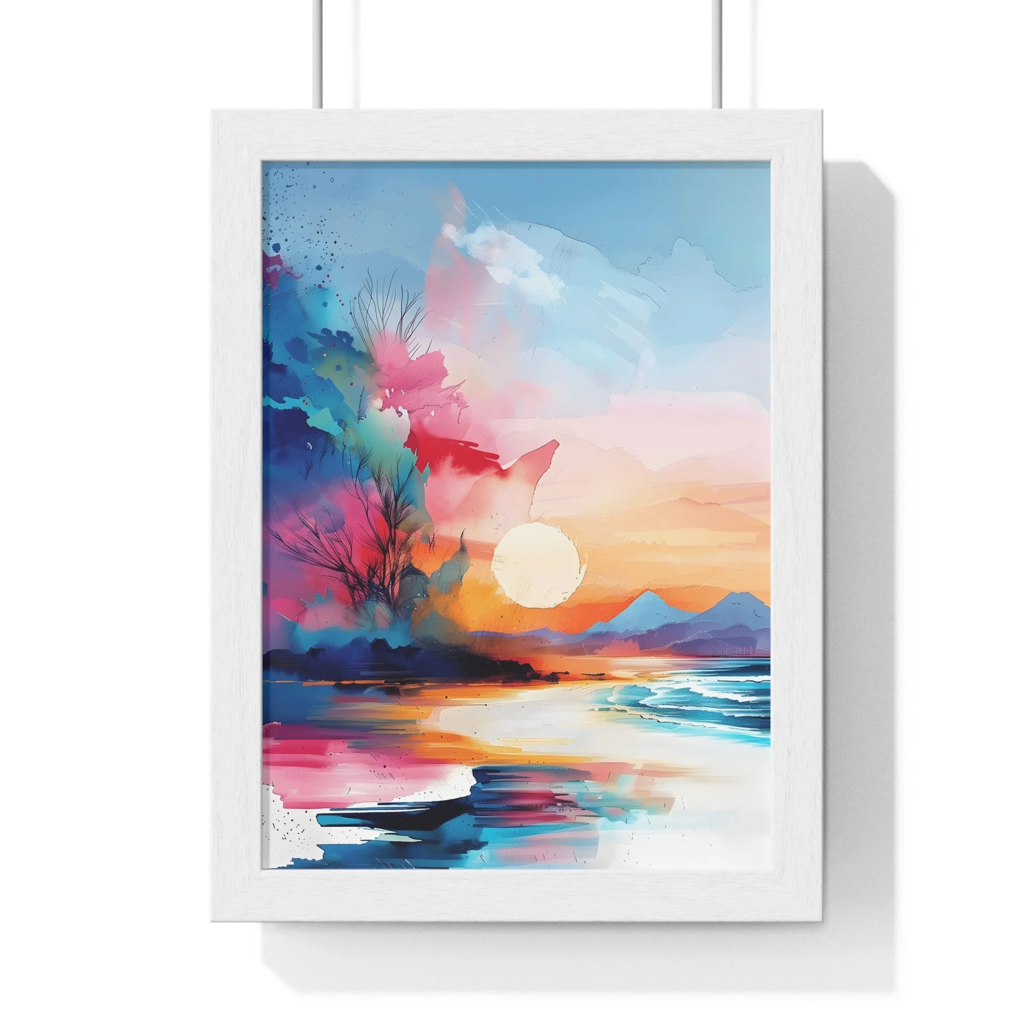 Buy The Best By Artsulli x Color Printify - Vertical Framed Poster - 2025