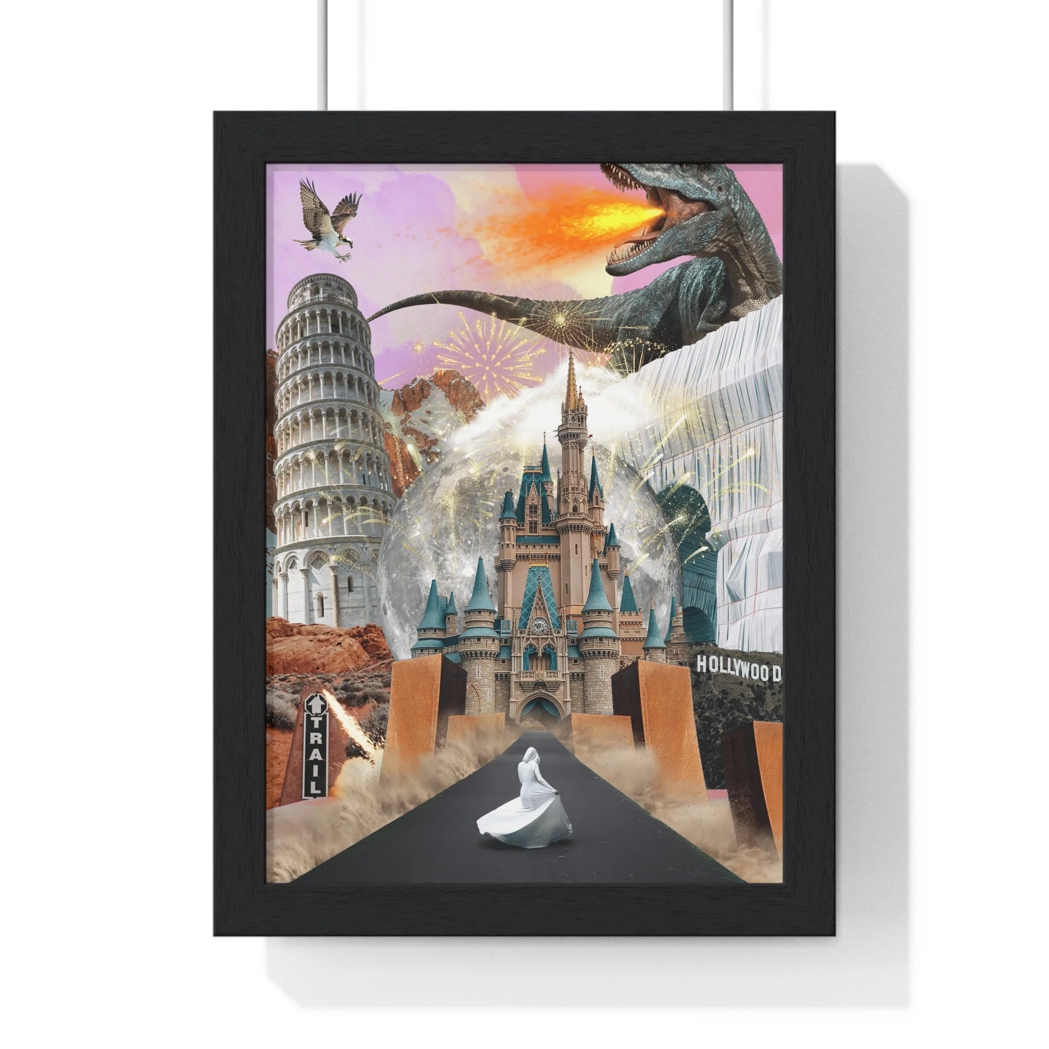 Buy The Best By Artsulli x Color Printify - Vertical Framed Poster - 2025