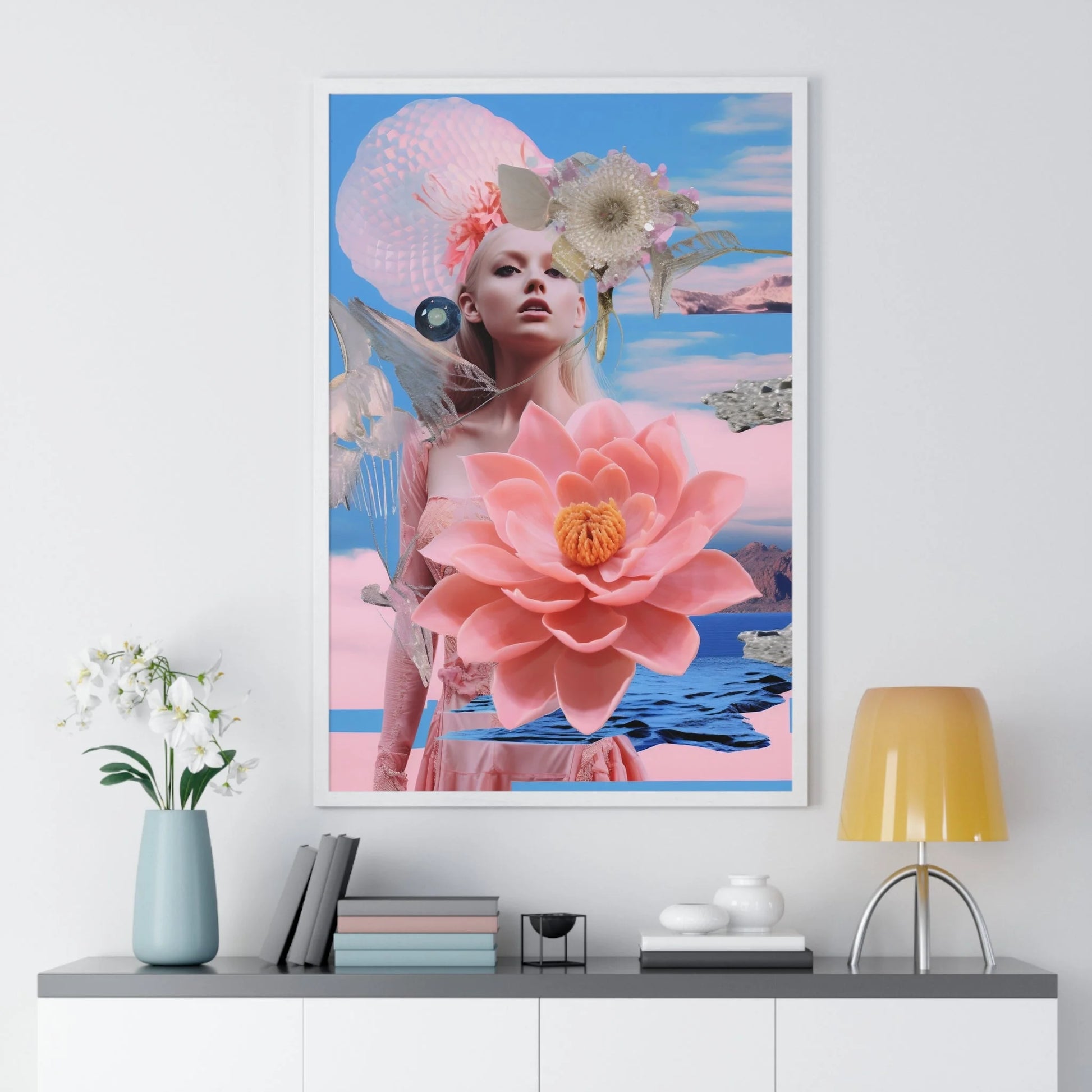 Buy The Best By Artsulli x Color Printify - Vertical Framed Poster - 2025