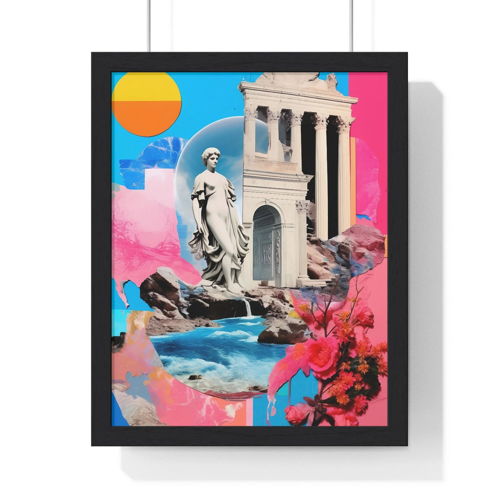 Buy The Best By Artsulli x Color Printify - Vertical Framed Poster - 2025