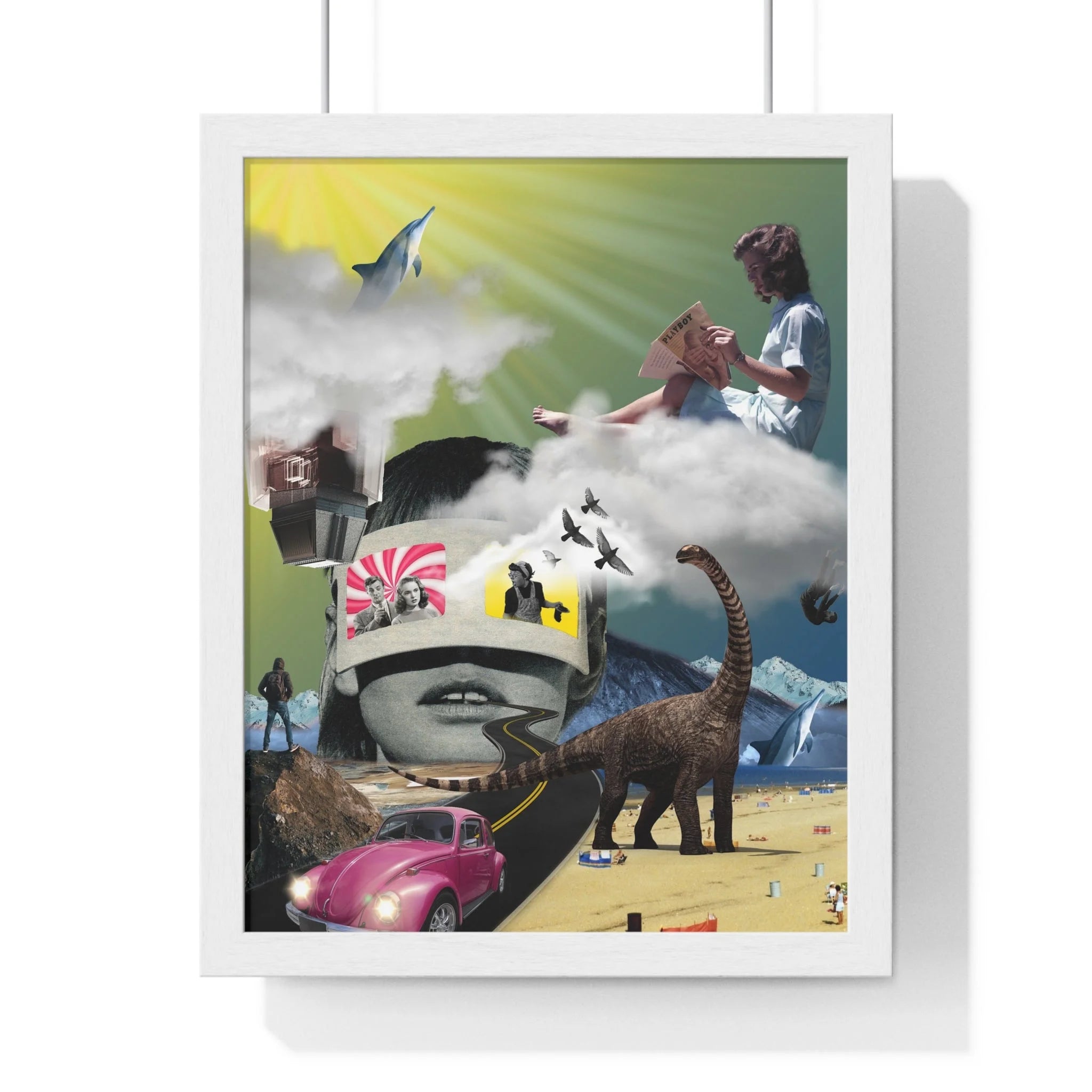 Buy The Best By Artsulli x Color Printify - Vertical Framed Poster - 2025