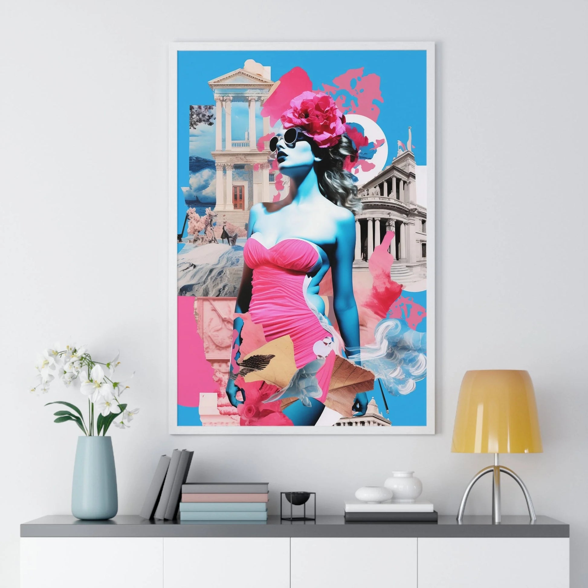 Buy The Best By Artsulli x Color Printify - Vertical Framed Poster - 2025