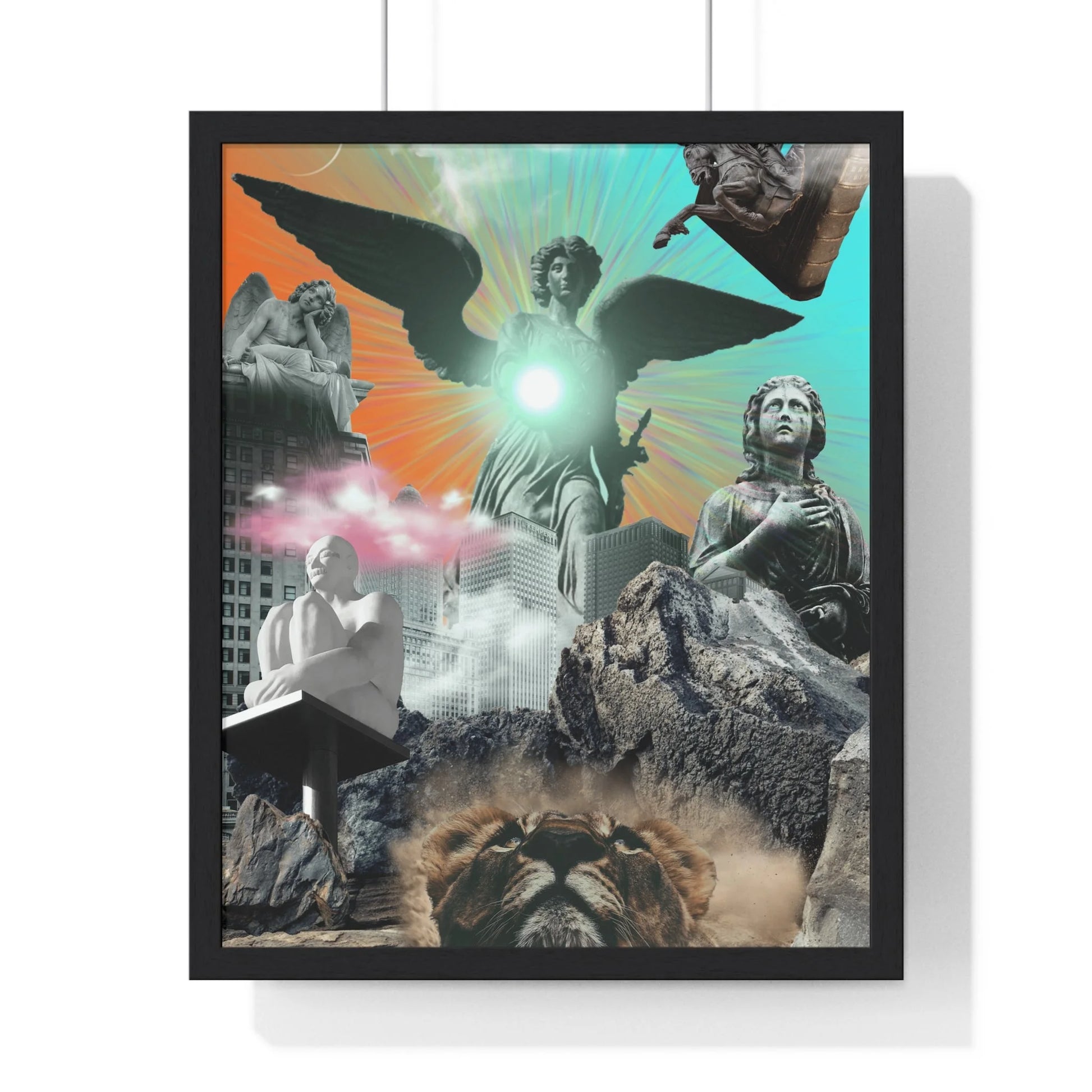 Buy The Best By Artsulli x Color Printify - Vertical Framed Poster - 2025