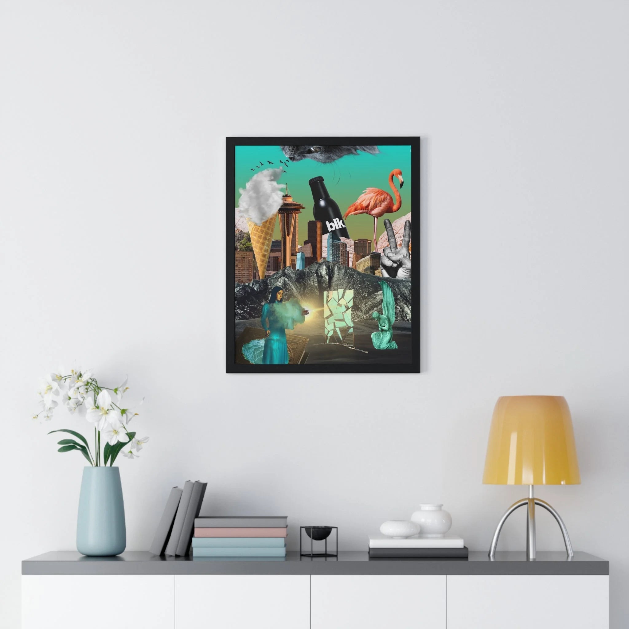 Buy The Best By Artsulli x Color Printify - Vertical Framed Poster - 2025