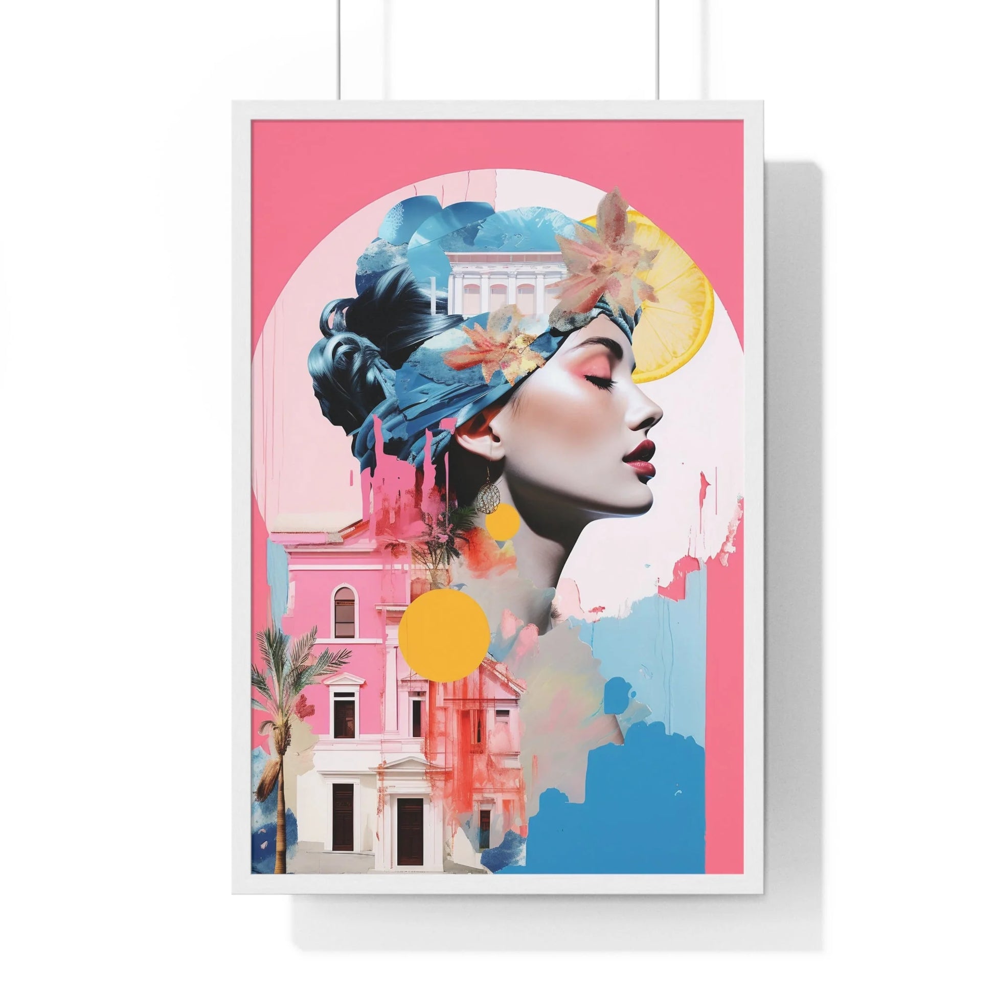 Buy The Best By Artsulli x Color Printify - Vertical Framed Poster - 2025