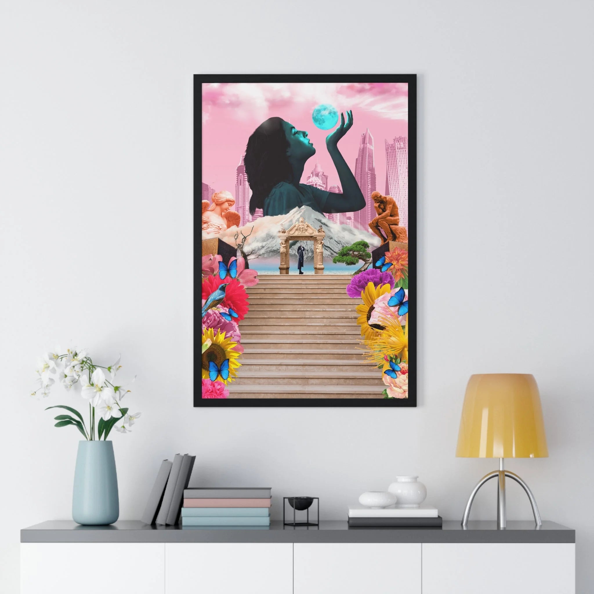 Buy The Best By Artsulli x Color Printify - Vertical Framed Poster - 2025