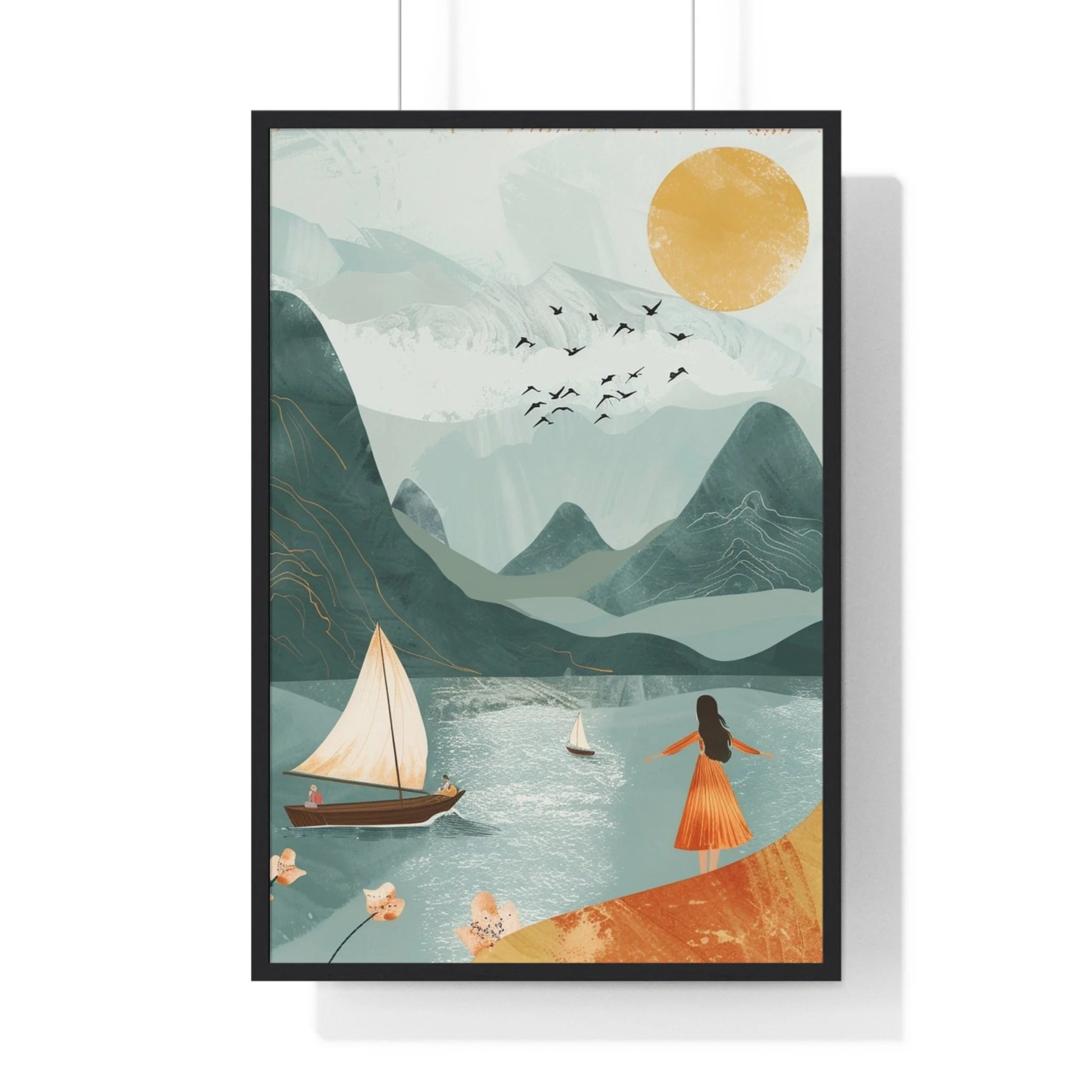 Buy The Best By Artsulli x Color Printify - Vertical Framed Poster - 2025