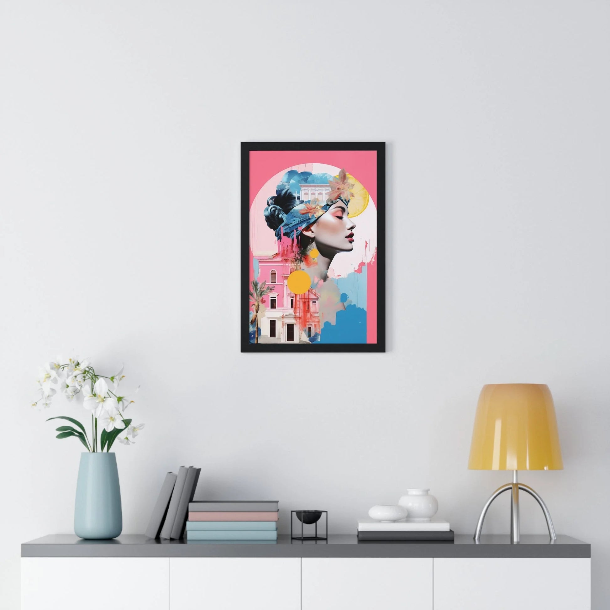 Buy The Best By Artsulli x Color Printify - Vertical Framed Poster - 2025