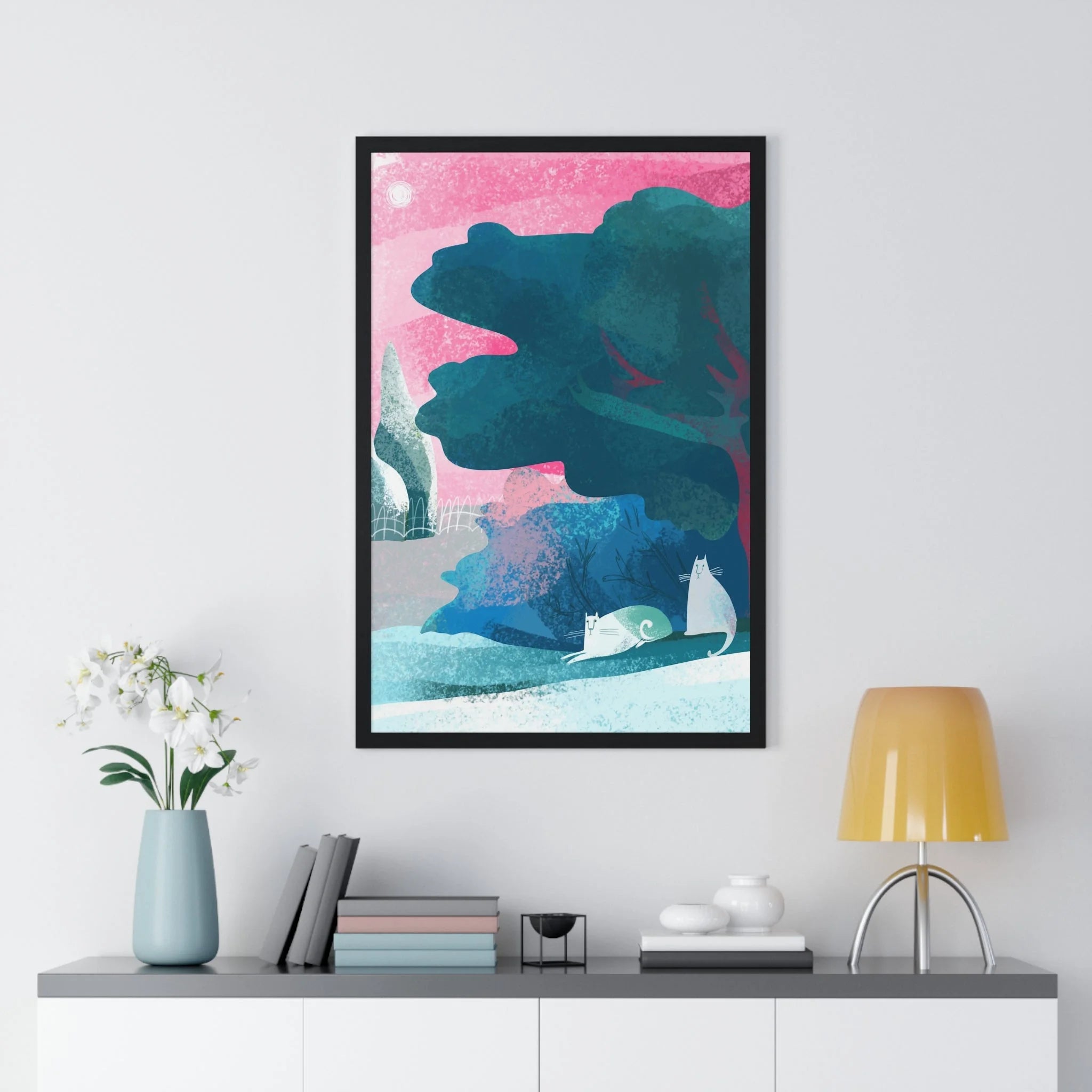 Buy The Best By Artsulli x Color Printify - Vertical Framed Poster - 2025