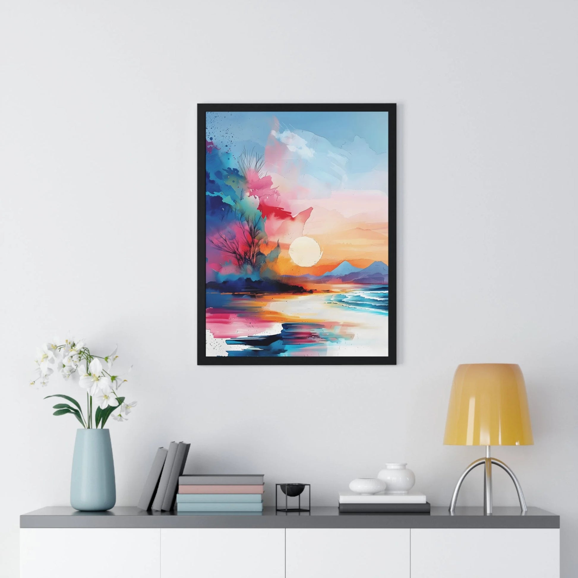 Buy The Best By Artsulli x Color Printify - Vertical Framed Poster - 2025