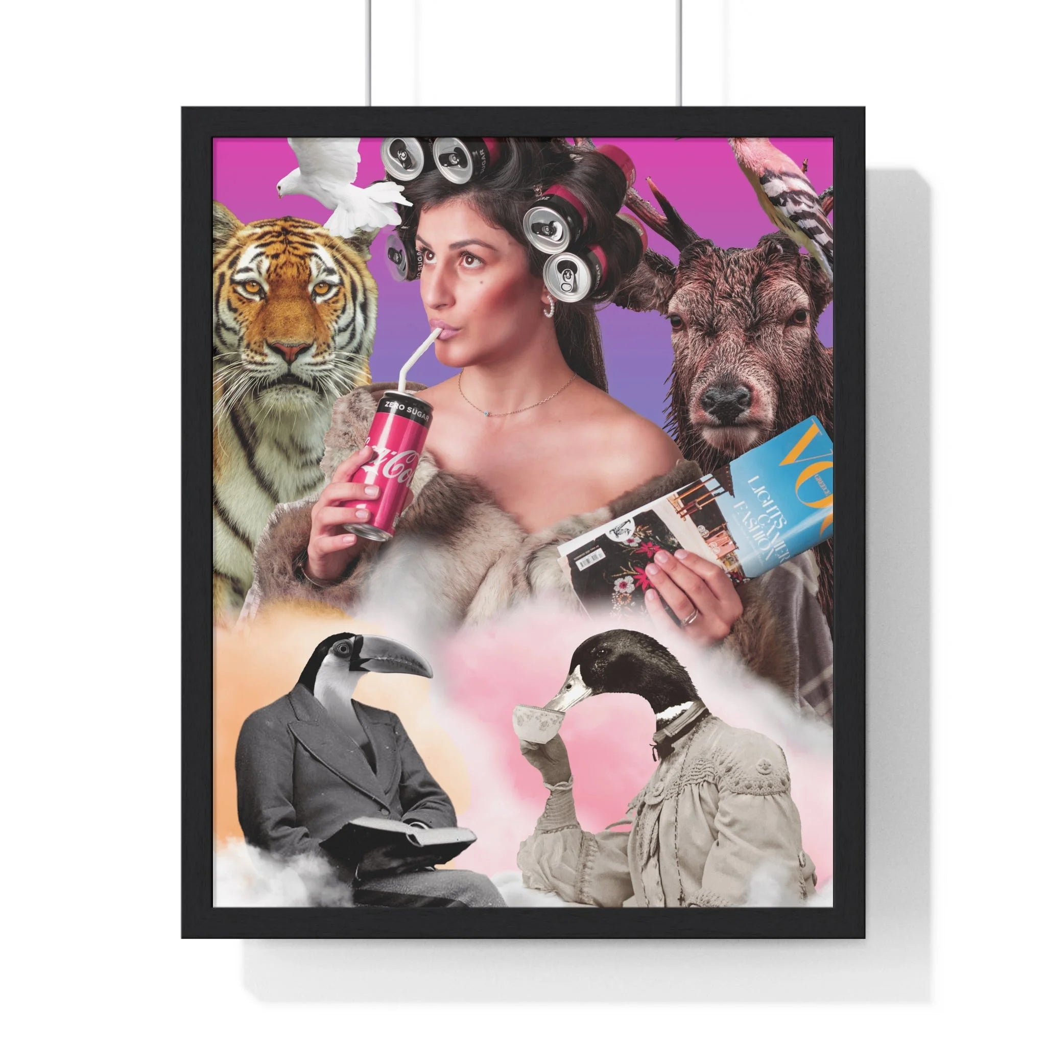 Buy The Best By Artsulli x Color Printify - Vertical Framed Poster - 2025