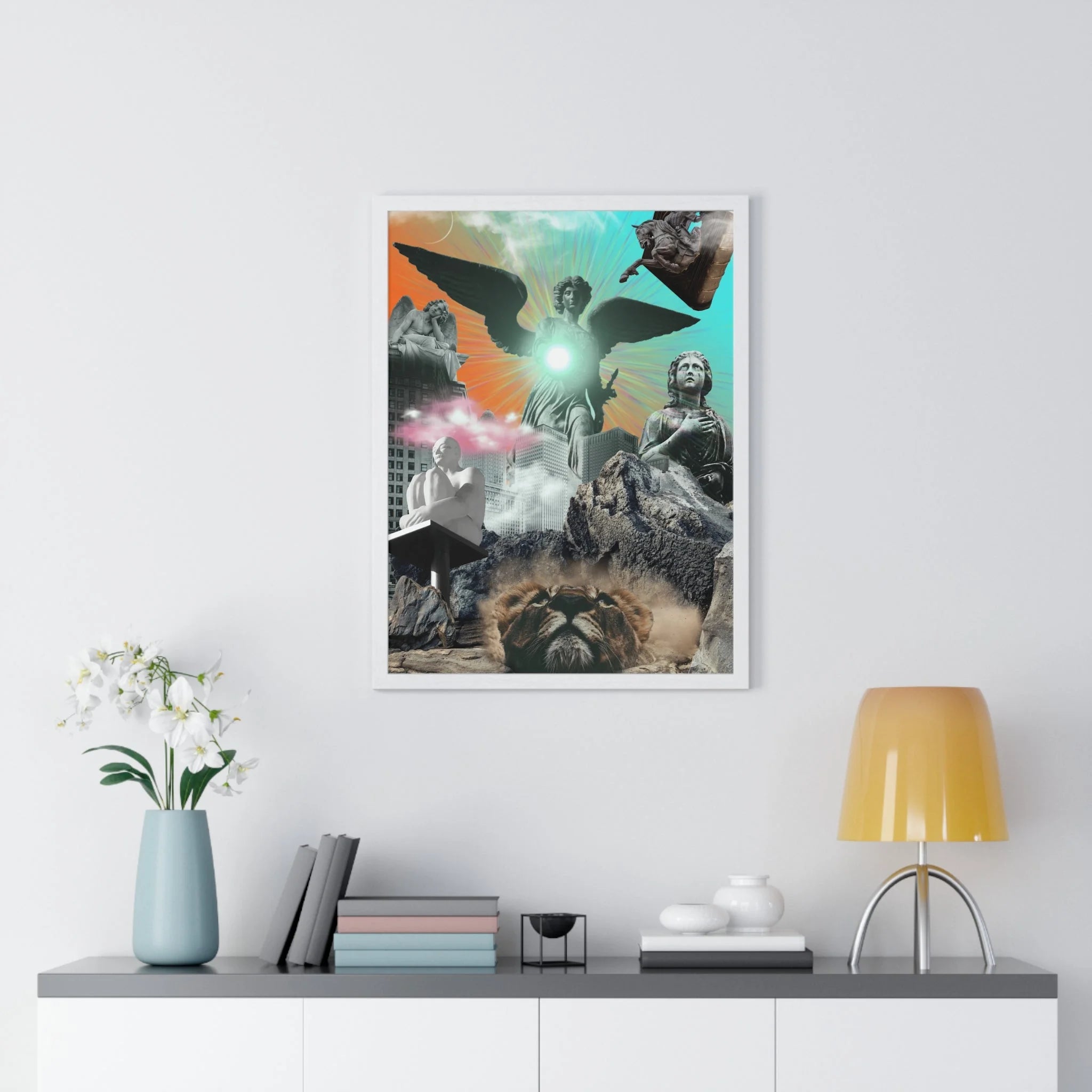 Buy The Best By Artsulli x Color Printify - Vertical Framed Poster - 2025
