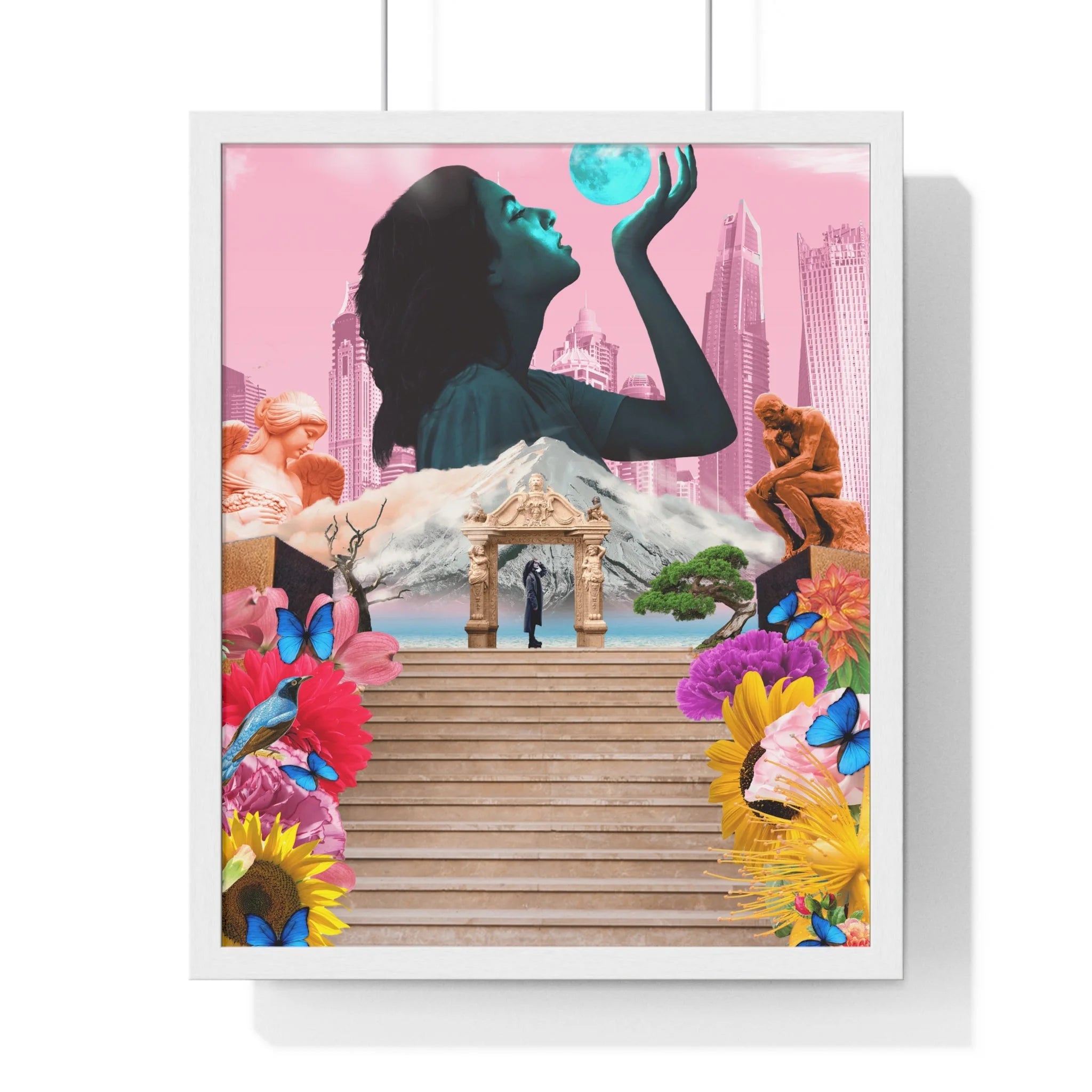 Buy The Best By Artsulli x Color Printify - Vertical Framed Poster - 2025