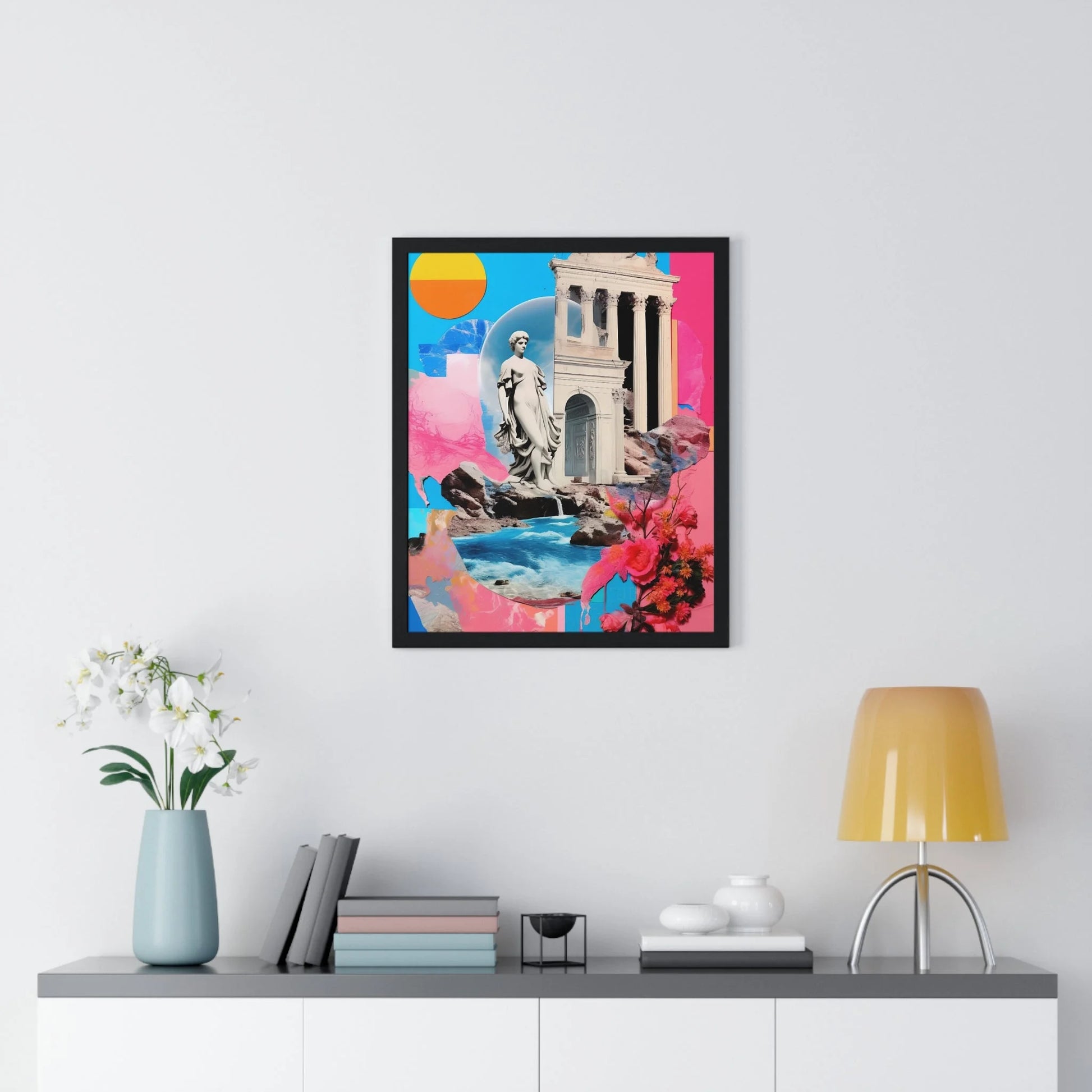 Buy The Best By Artsulli x Color Printify - Vertical Framed Poster - 2025