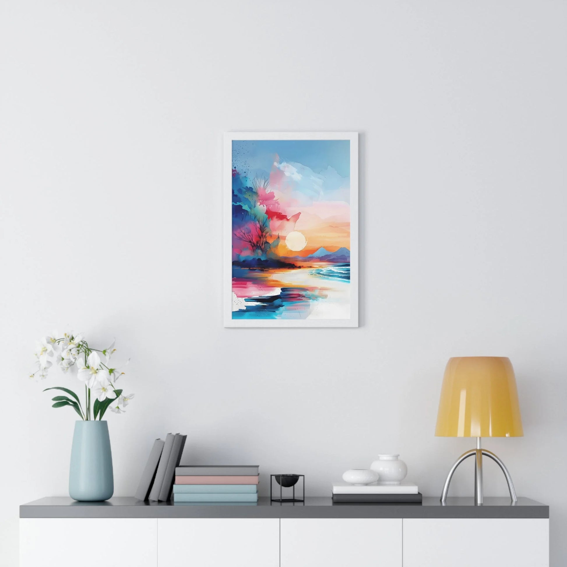 Buy The Best By Artsulli x Color Printify - Vertical Framed Poster - 2025