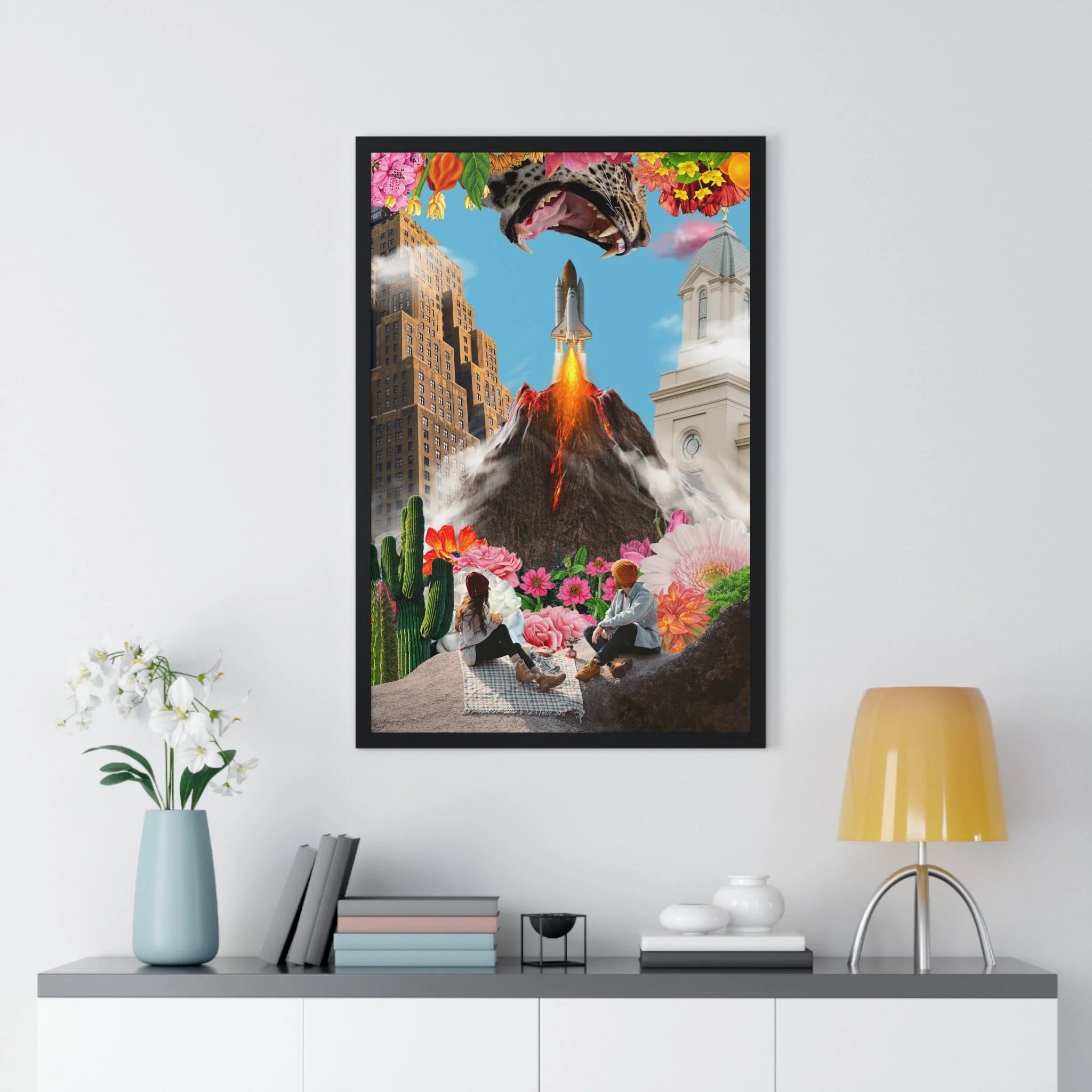 Buy The Best By Artsulli x Color Printify - Vertical Framed Poster - 2025