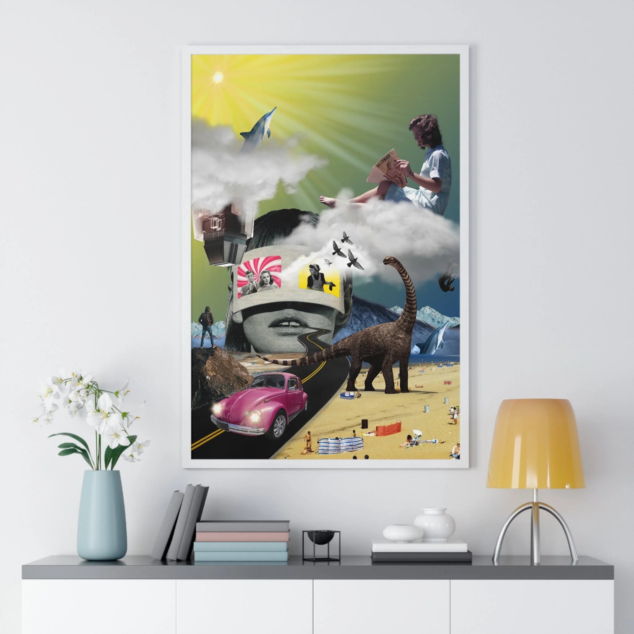 Buy The Best By Artsulli x Color Printify - Vertical Framed Poster - 2025