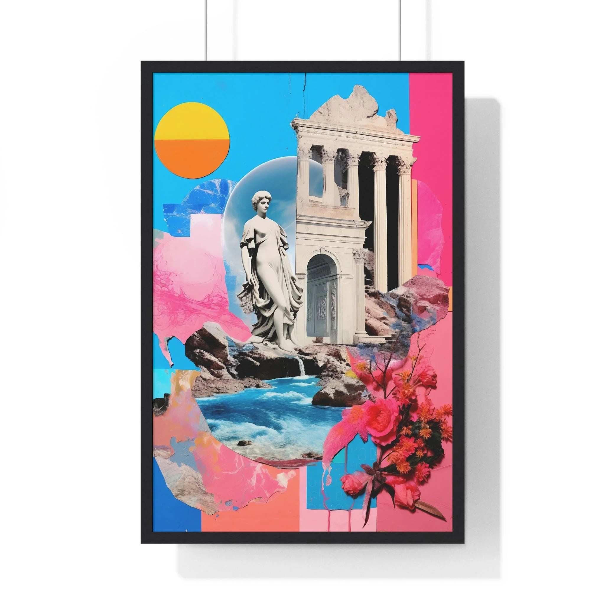 Buy The Best By Artsulli x Color Printify - Vertical Framed Poster - 2025