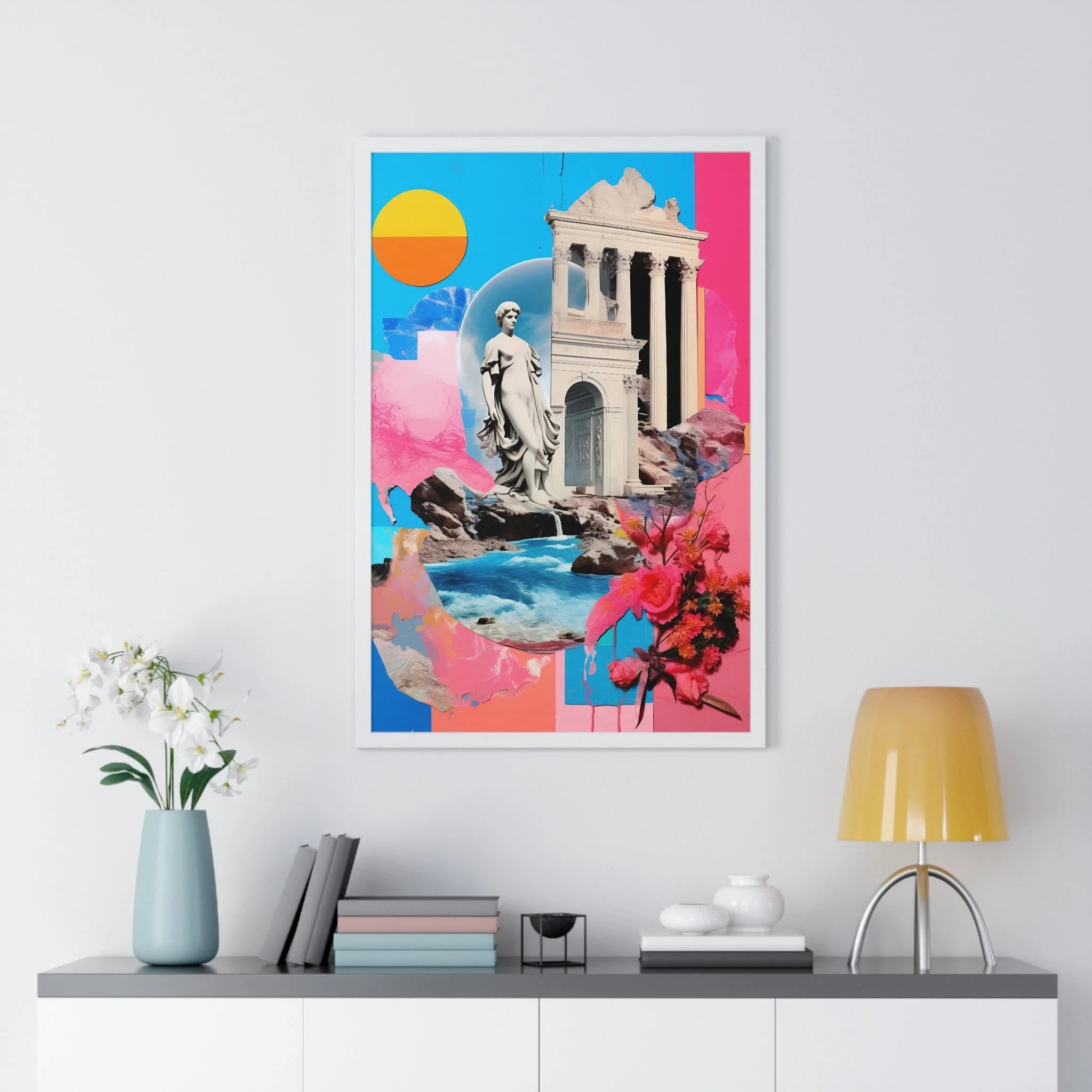 Buy The Best By Artsulli x Color Printify - Vertical Framed Poster - 2025