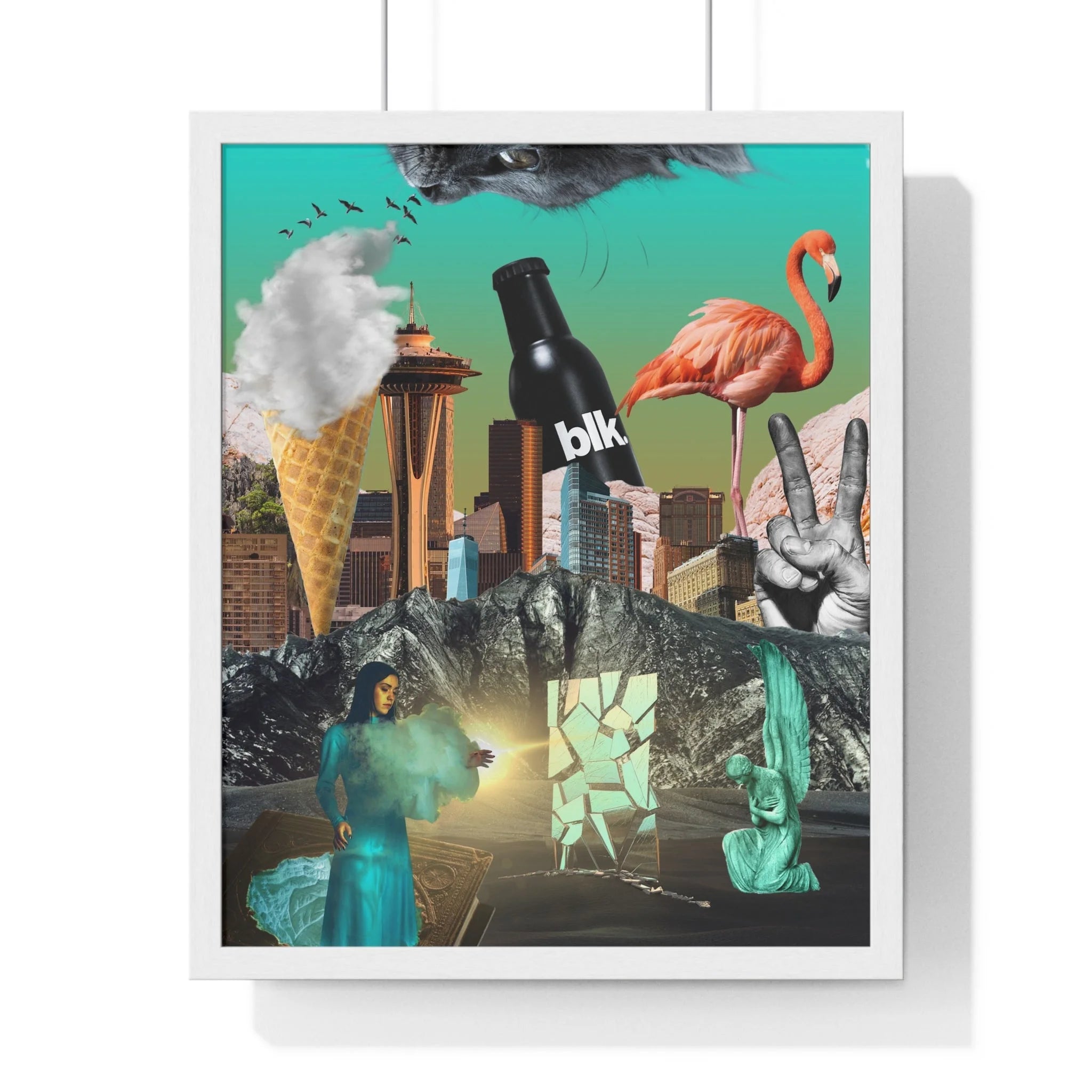 Buy The Best By Artsulli x Color Printify - Vertical Framed Poster - 2025