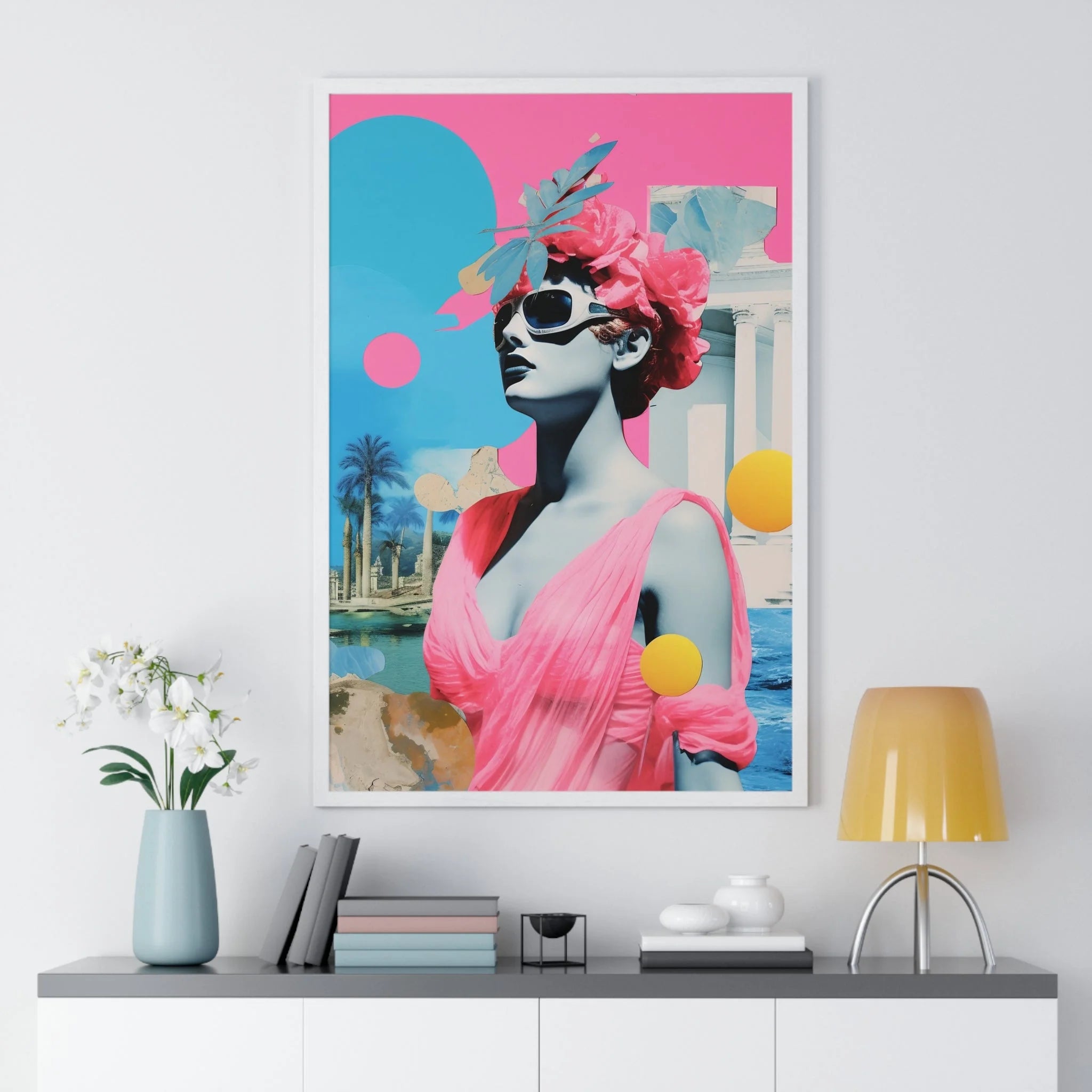 Buy The Best By Artsulli x Color Printify - Vertical Framed Poster - 2025