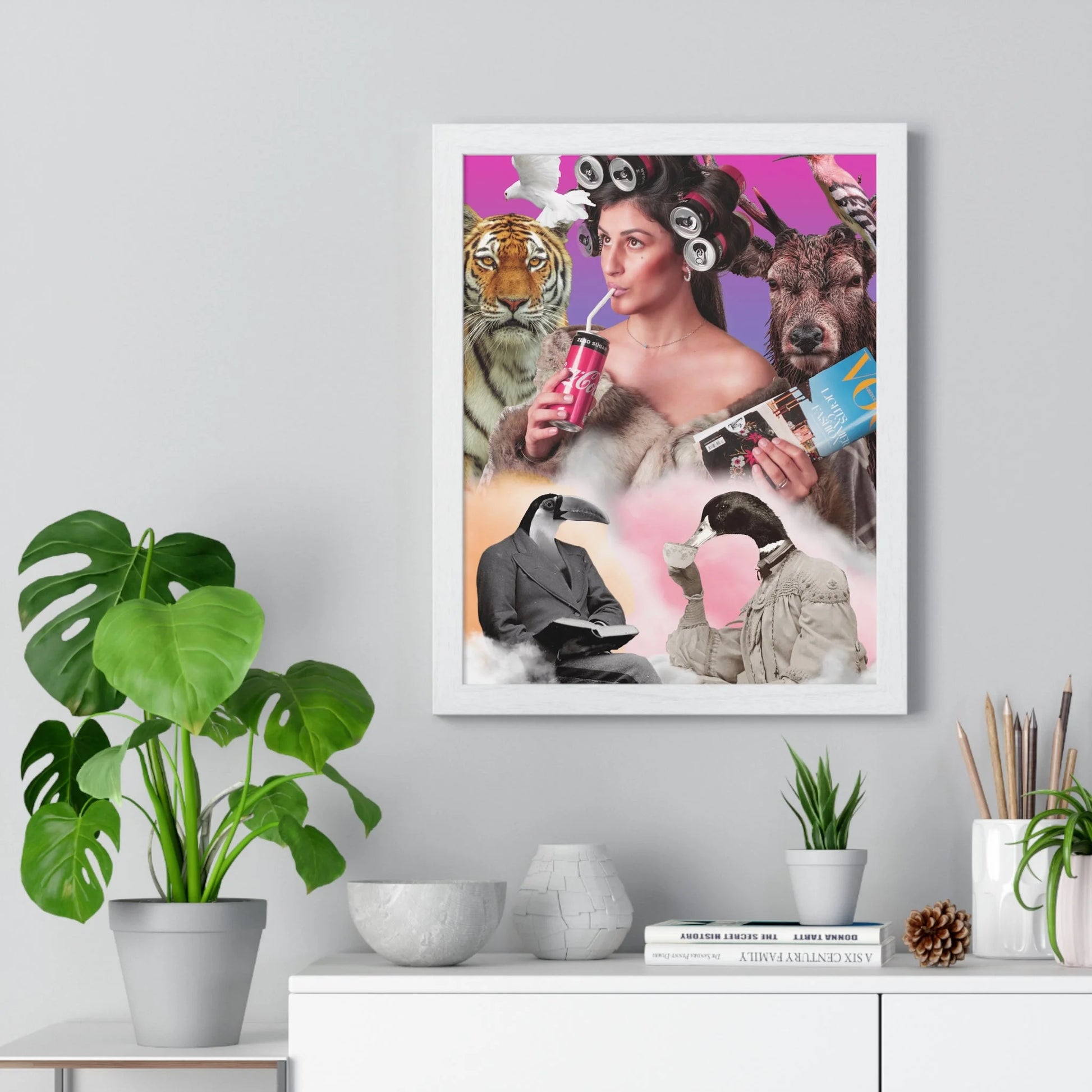 Buy The Best By Artsulli x Color Printify - Vertical Framed Poster - 2025