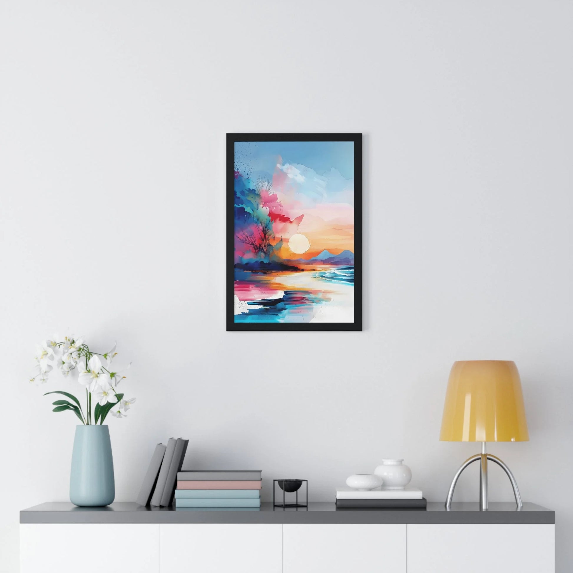 Buy The Best By Artsulli x Color Printify - Vertical Framed Poster - 2025