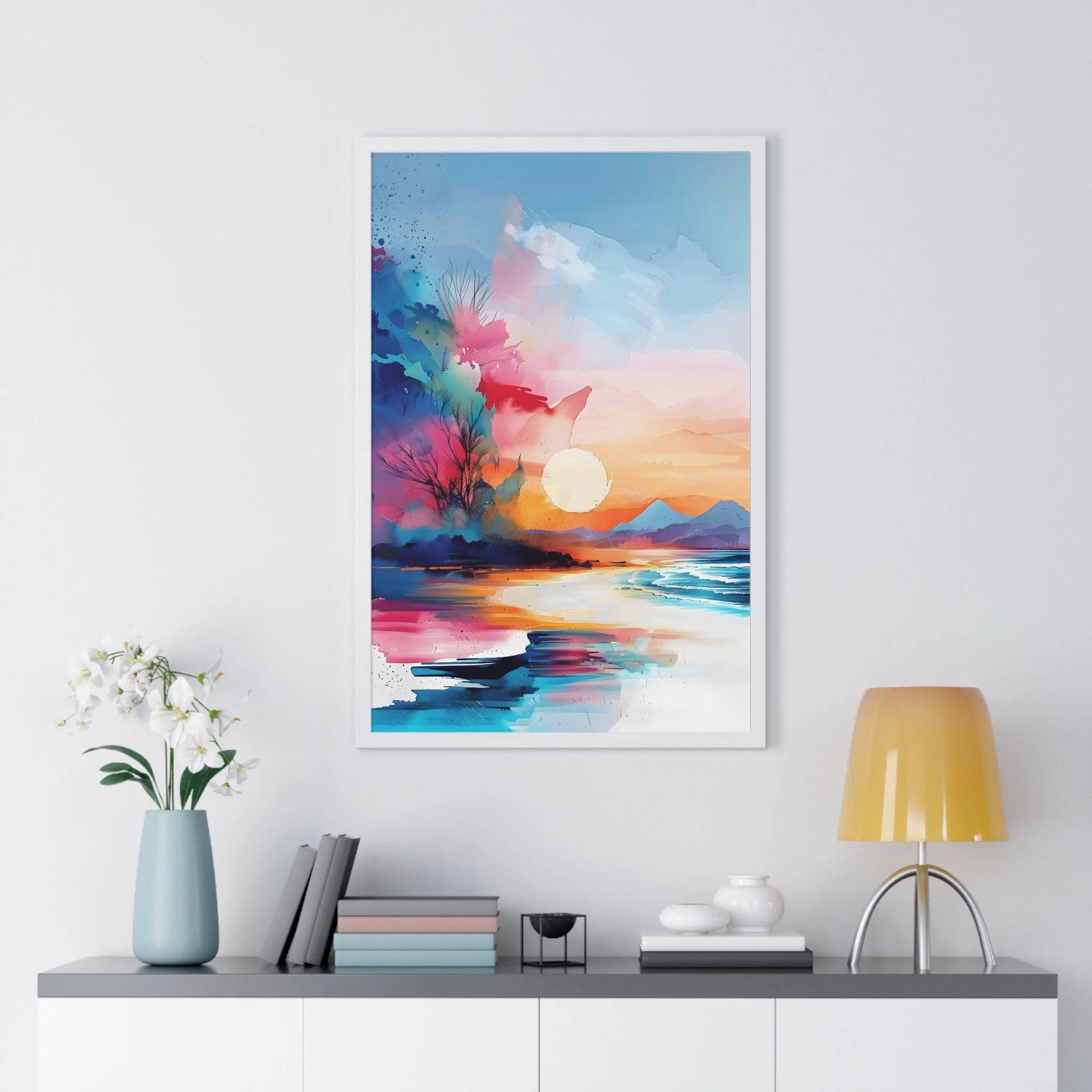 Buy The Best By Artsulli x Color Printify - Vertical Framed Poster - 2025