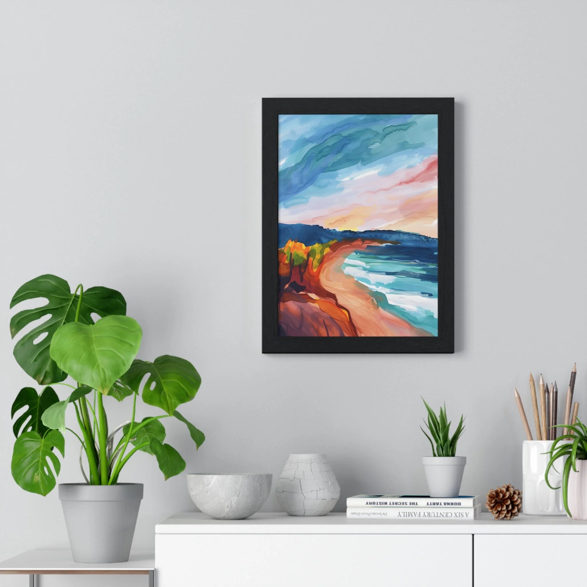 Buy The Best By Artsulli x Color Printify - Vertical Framed Poster - 2025