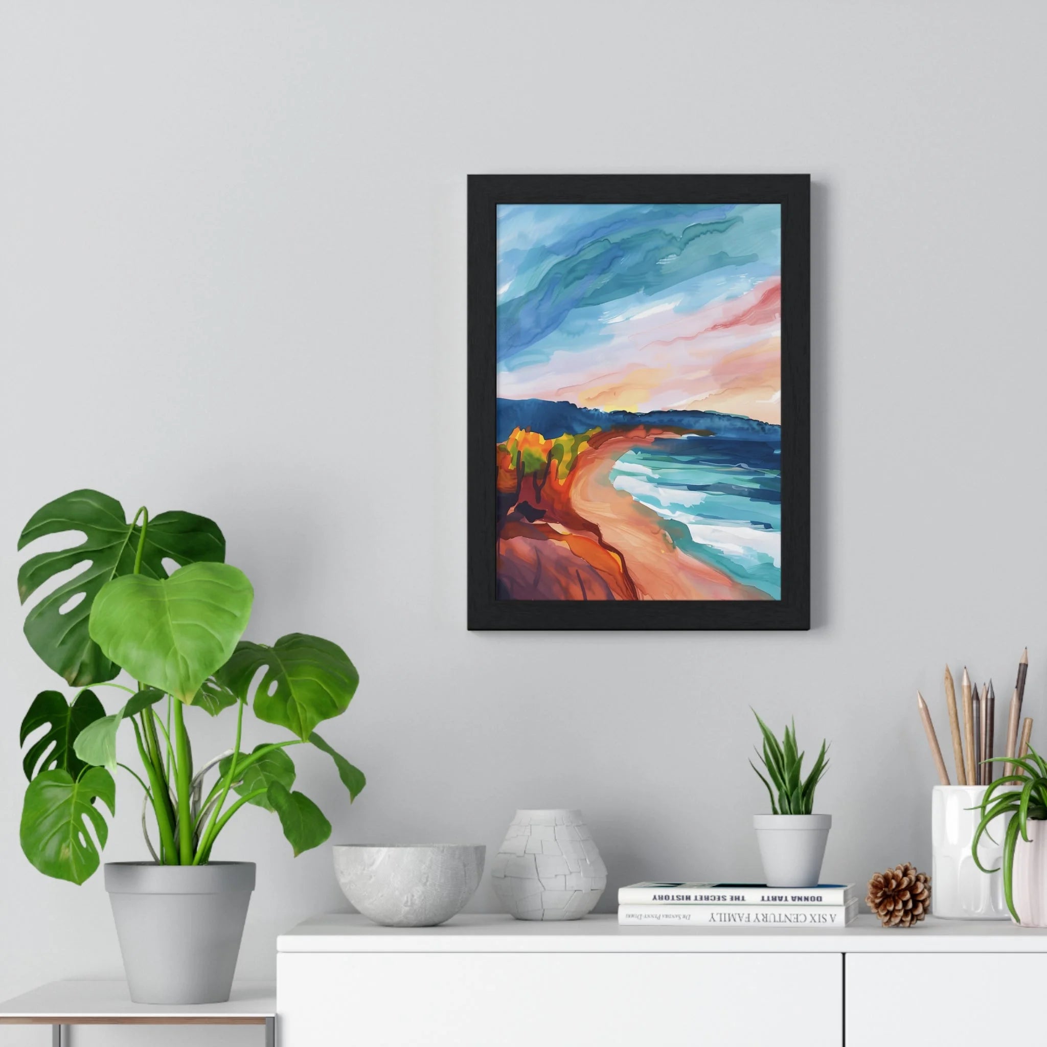 Buy The Best By Artsulli x Color Printify - Vertical Framed Poster - 2025