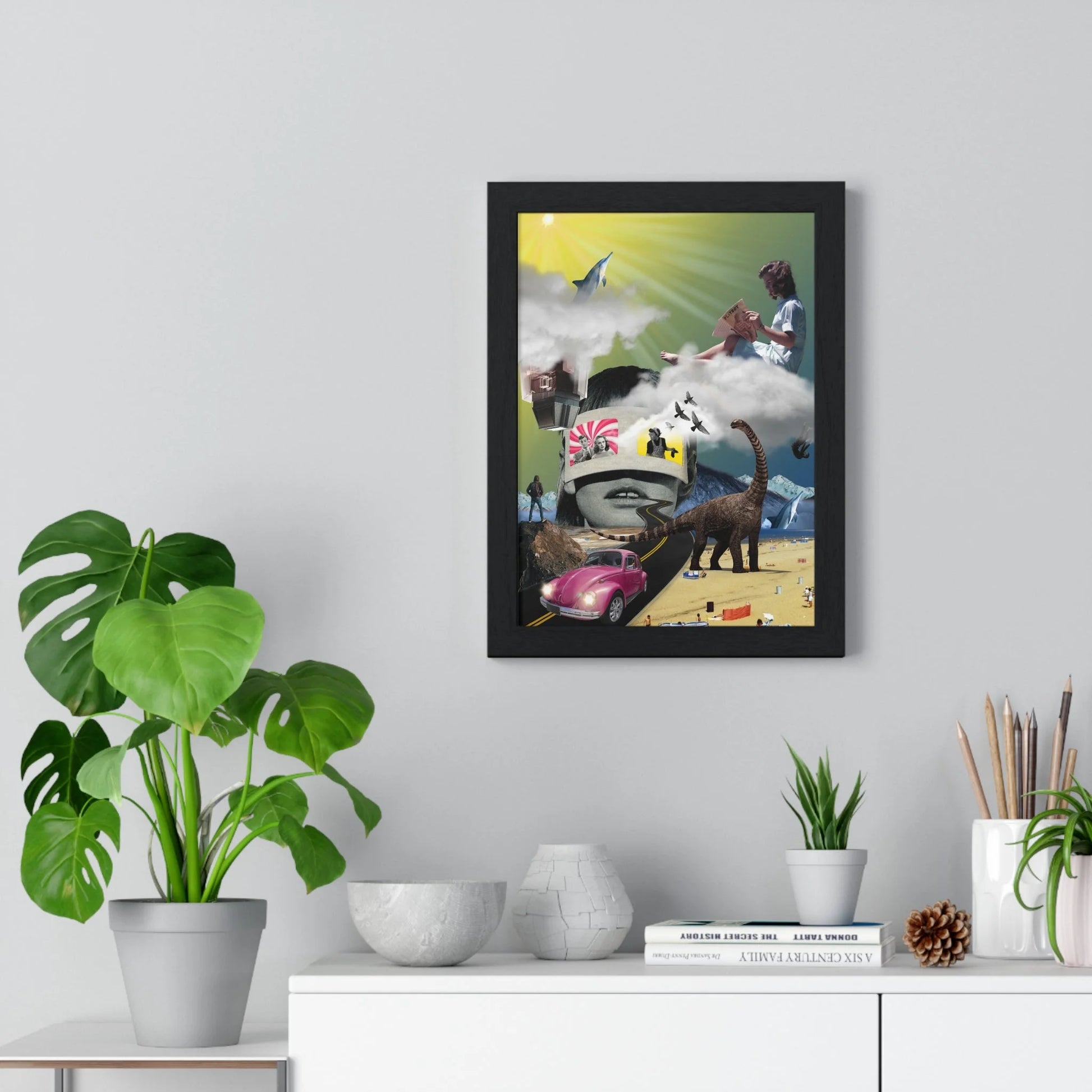Buy The Best By Artsulli x Color Printify - Vertical Framed Poster - 2025