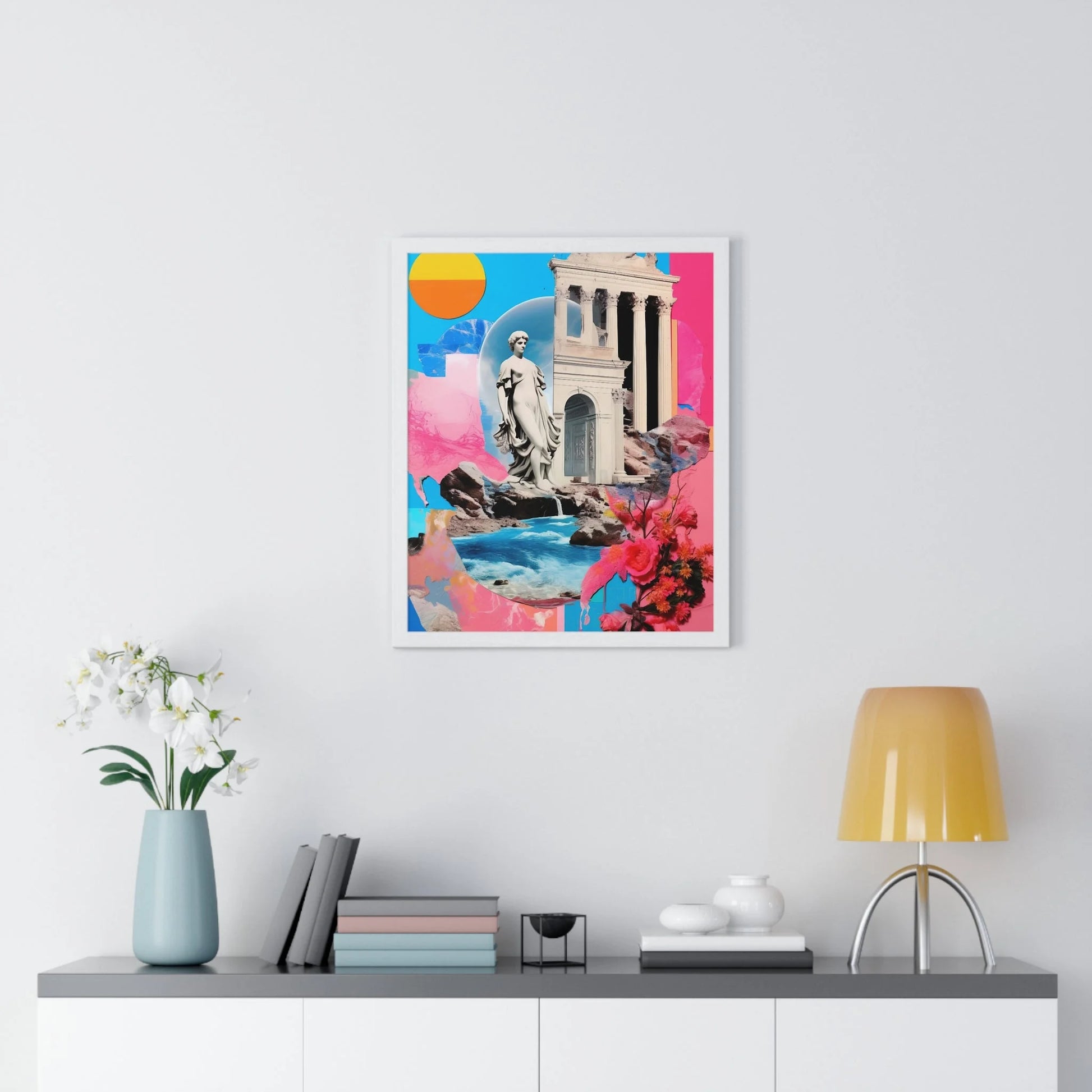 Buy The Best By Artsulli x Color Printify - Vertical Framed Poster - 2025