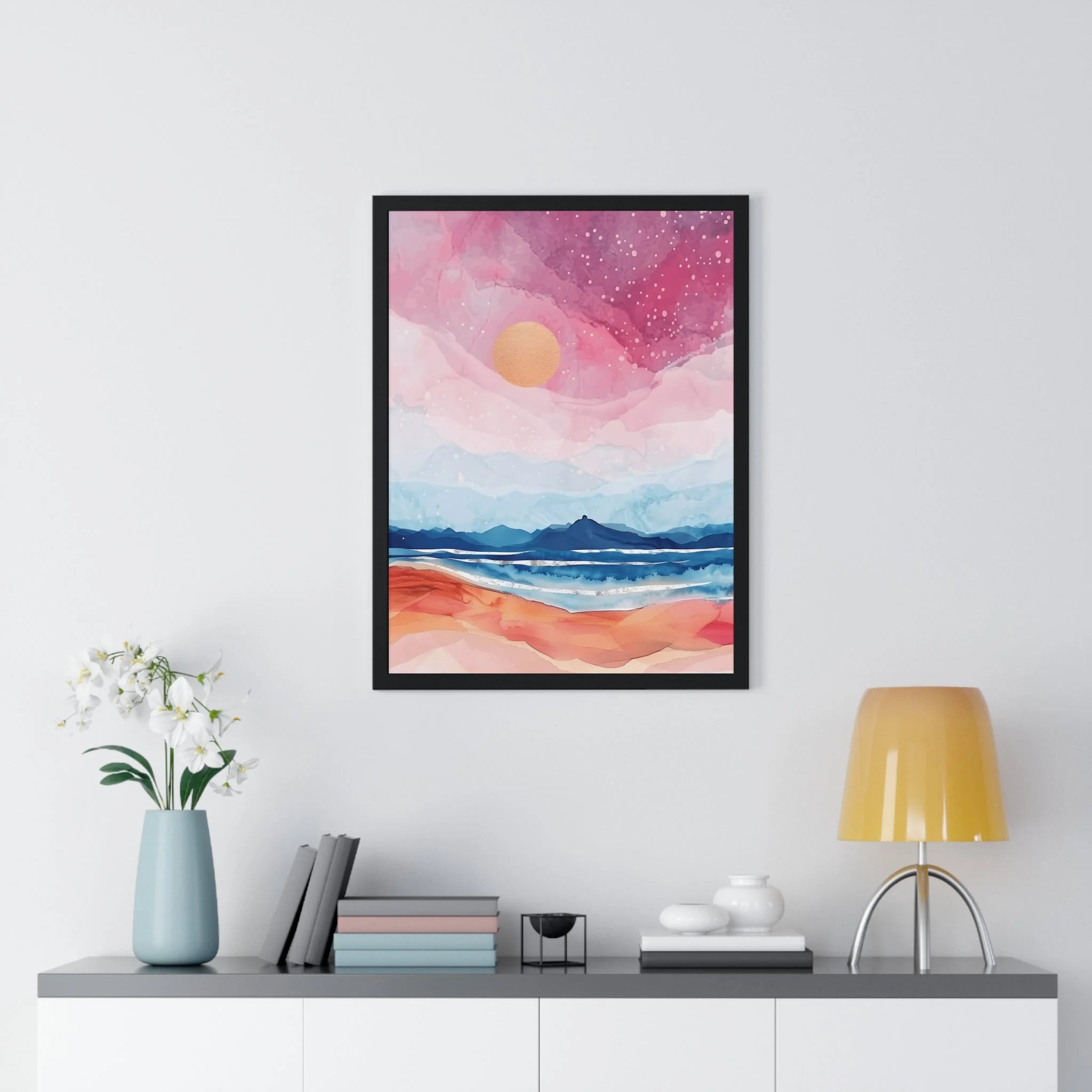 Buy The Best By Artsulli x Color Printify - Vertical Framed Poster - 2025