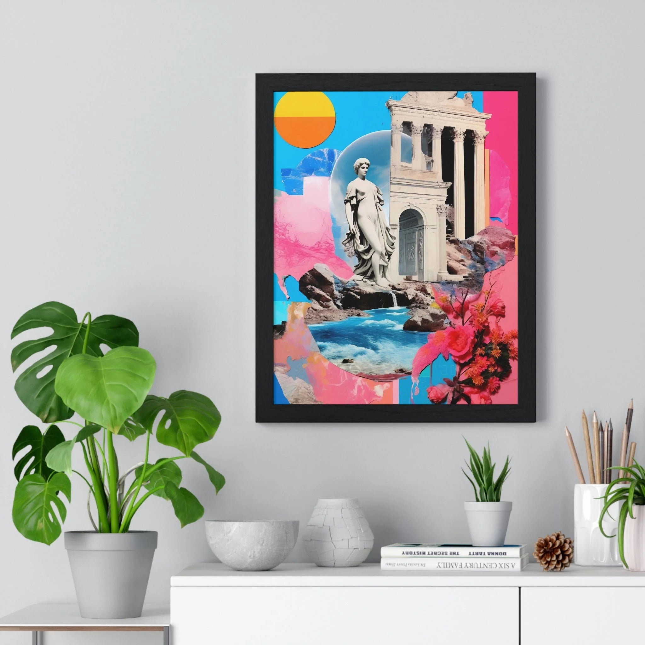 Buy The Best By Artsulli x Color Printify - Vertical Framed Poster - 2025