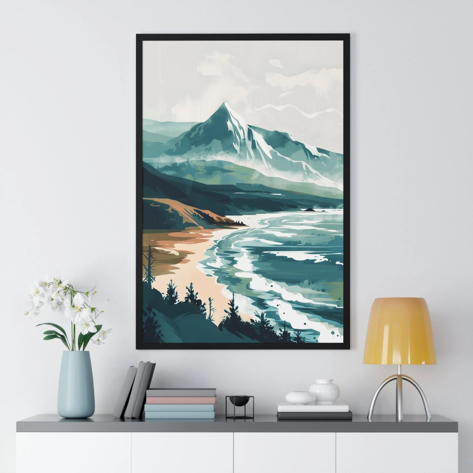 Buy The Best By Artsulli x Color Printify - Vertical Framed Poster - 2025