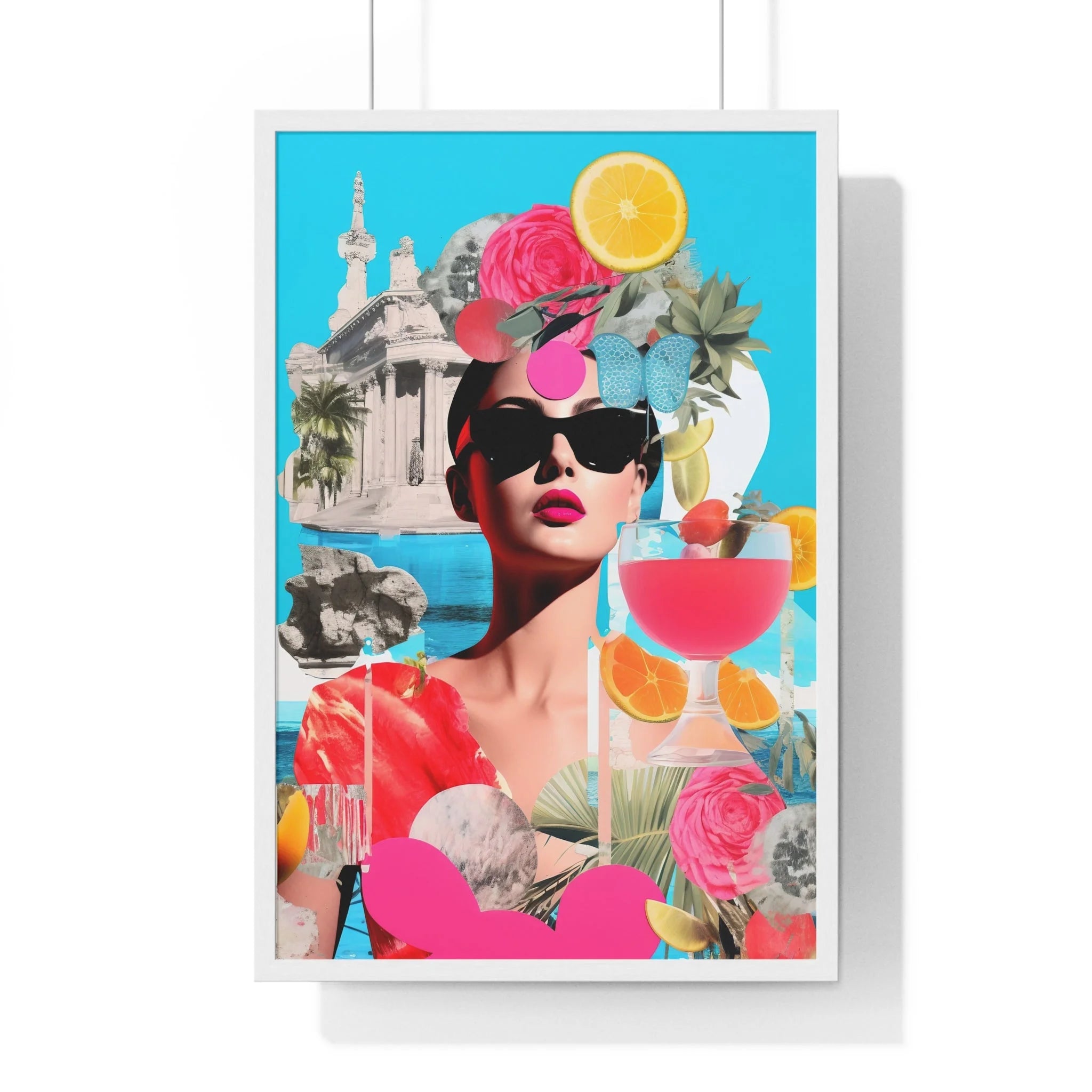 Buy The Best By Artsulli x Color Printify - Vertical Framed Poster - 2025