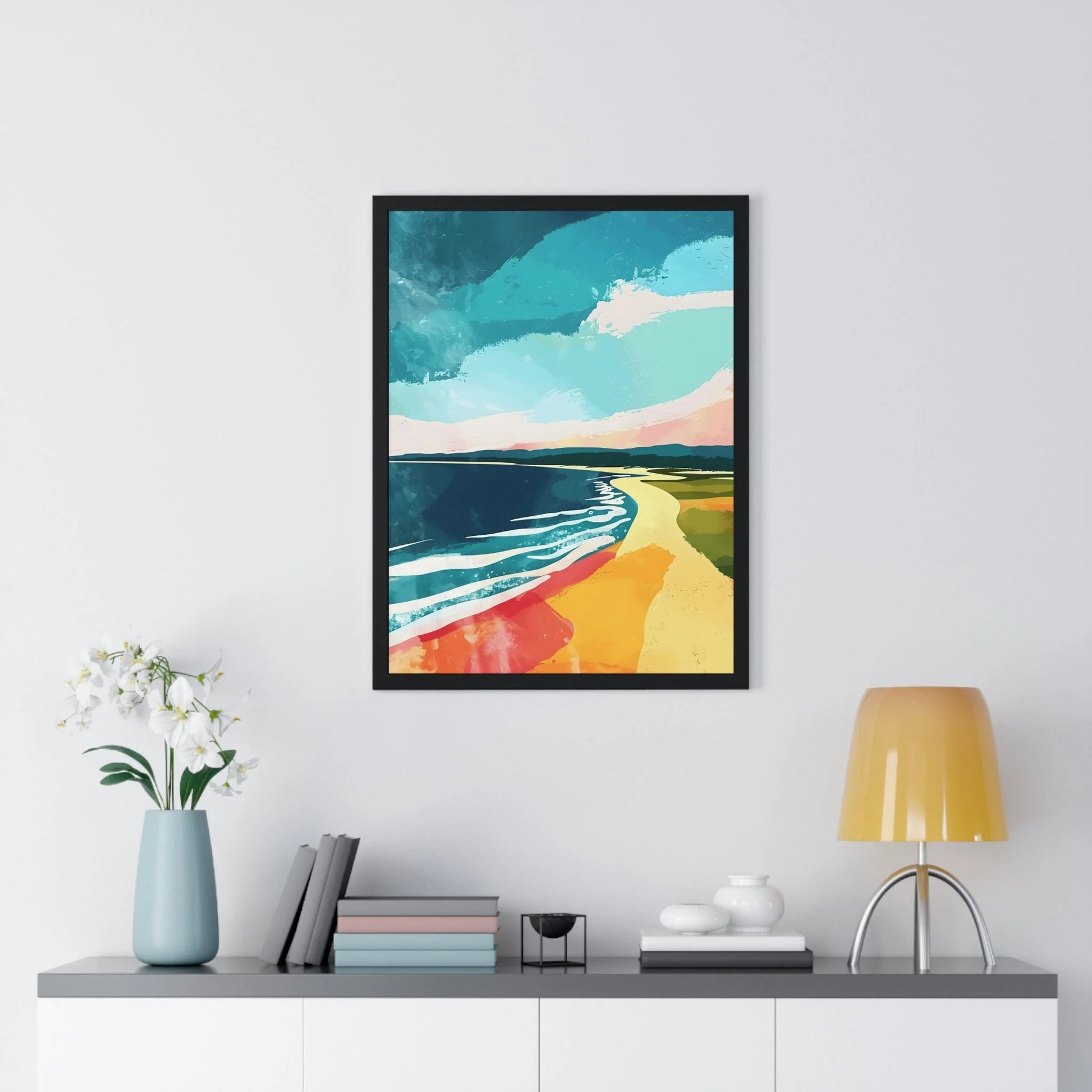 Buy The Best By Artsulli x Color Printify - Vertical Framed Poster - 2025